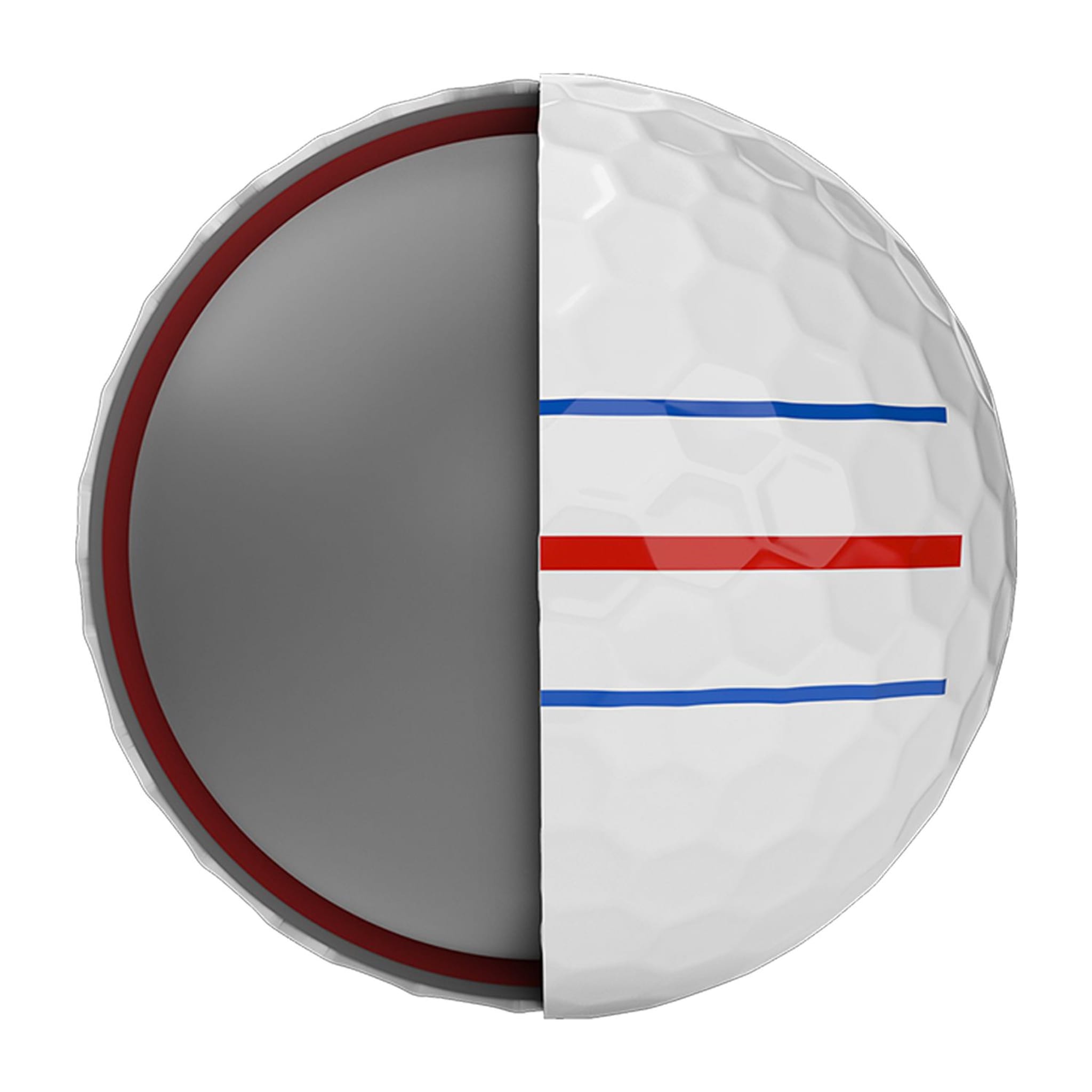 Callaway Chrome Soft X Triple Track (20) [12Bälle] Weiß