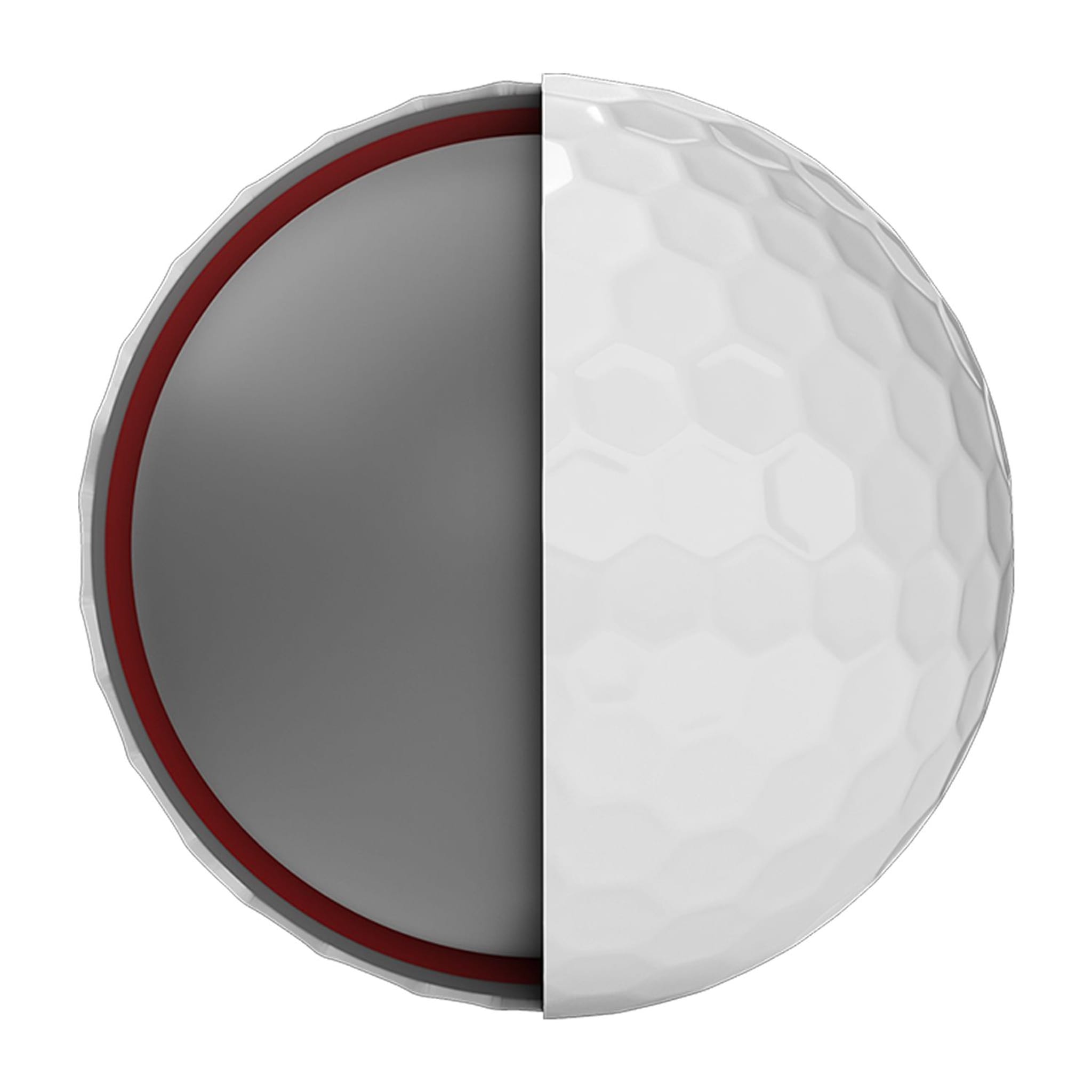Callaway Chrome Soft X 2020 12 Golfbälle Weiß