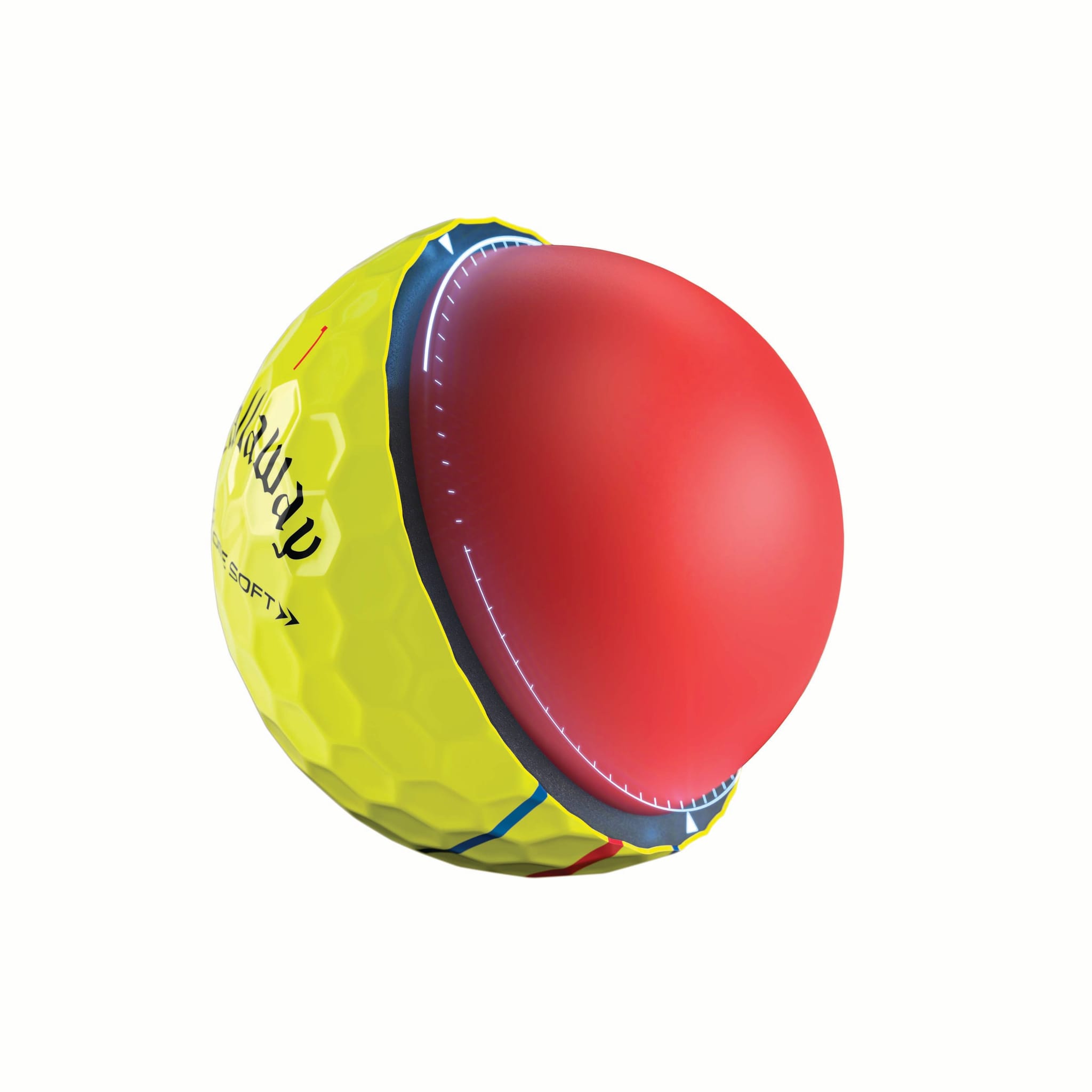 Callaway Chrome Soft (22) TripleTrack Yellow