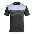 Under Armour Playoff Polo 2,0 Black/Isotope Blue/Mineral Blue Herren