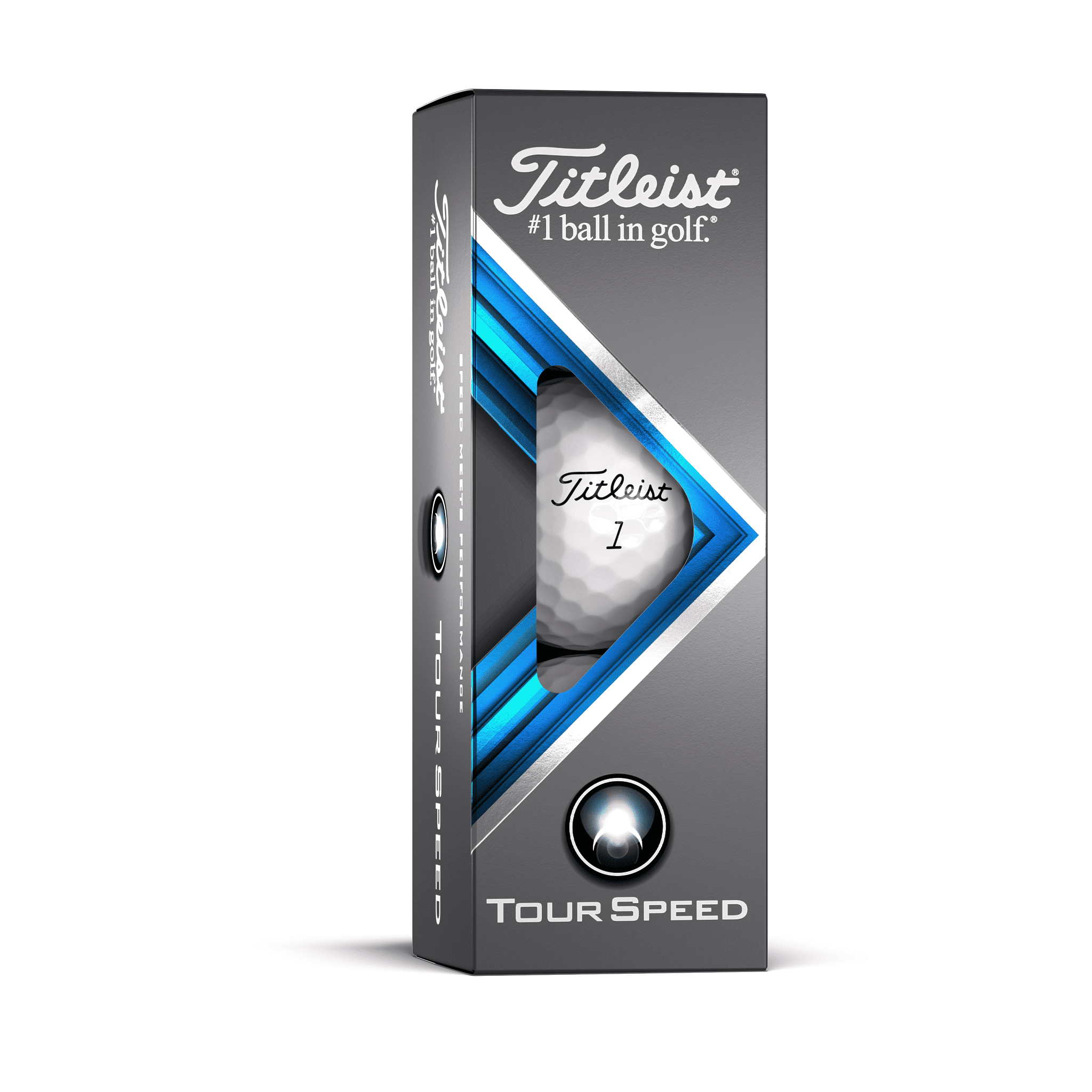 Titleist Tour Speed 2022 12 Golfbälle Gelb