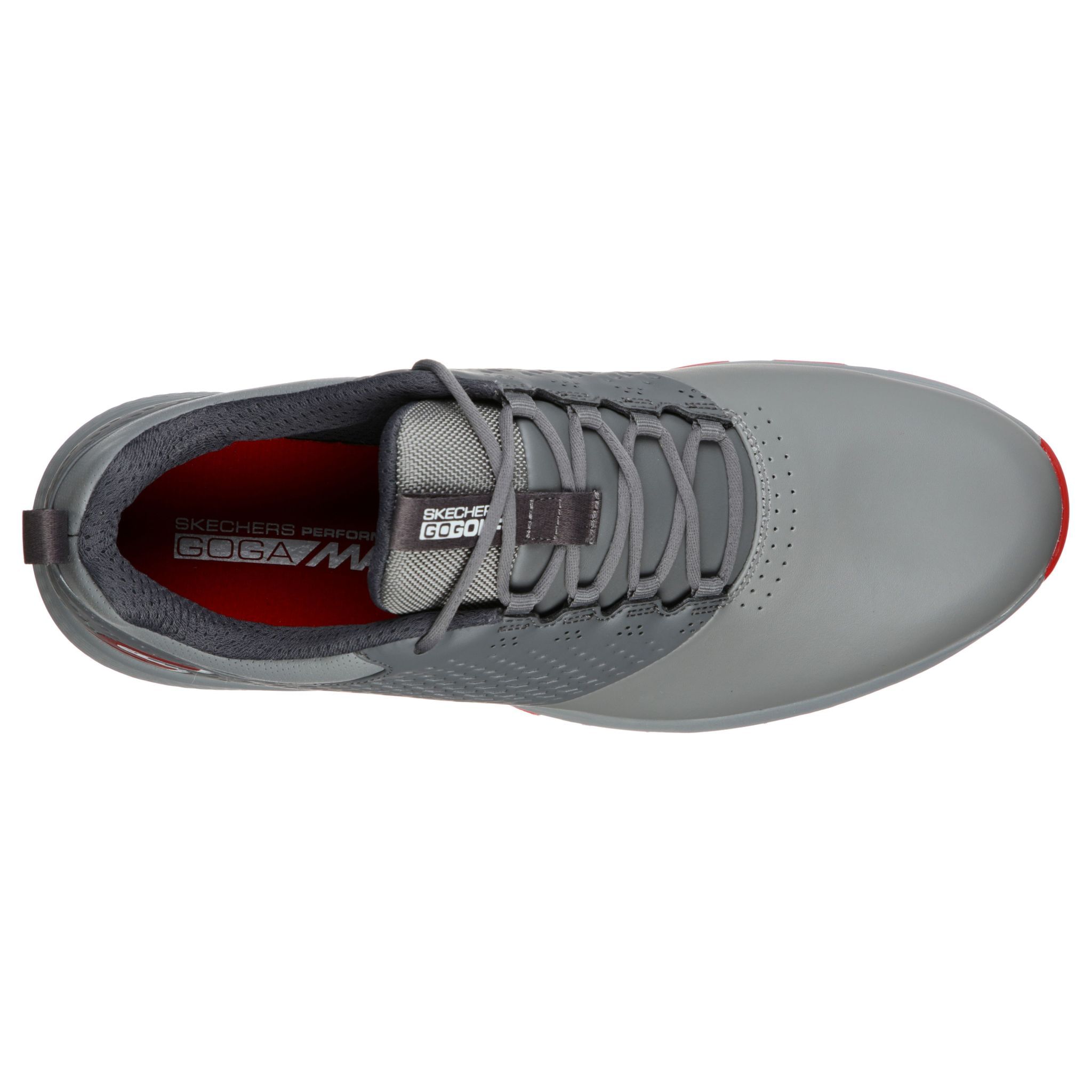 Skechers M Elite 4 Charcoal/Red Herren