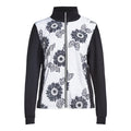 Röhnisch Jacke Swing Schwarz Massai Flower Damen