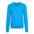 J. Lindeberg M Lymann-Tour Merino Sweater True Blue Herren