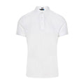 J. Lindeberg M Pine Slim Fit-TX Jersey Polo White Herren