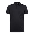 J. Lindeberg M KV Regular Fit Golf Polo Black Herren