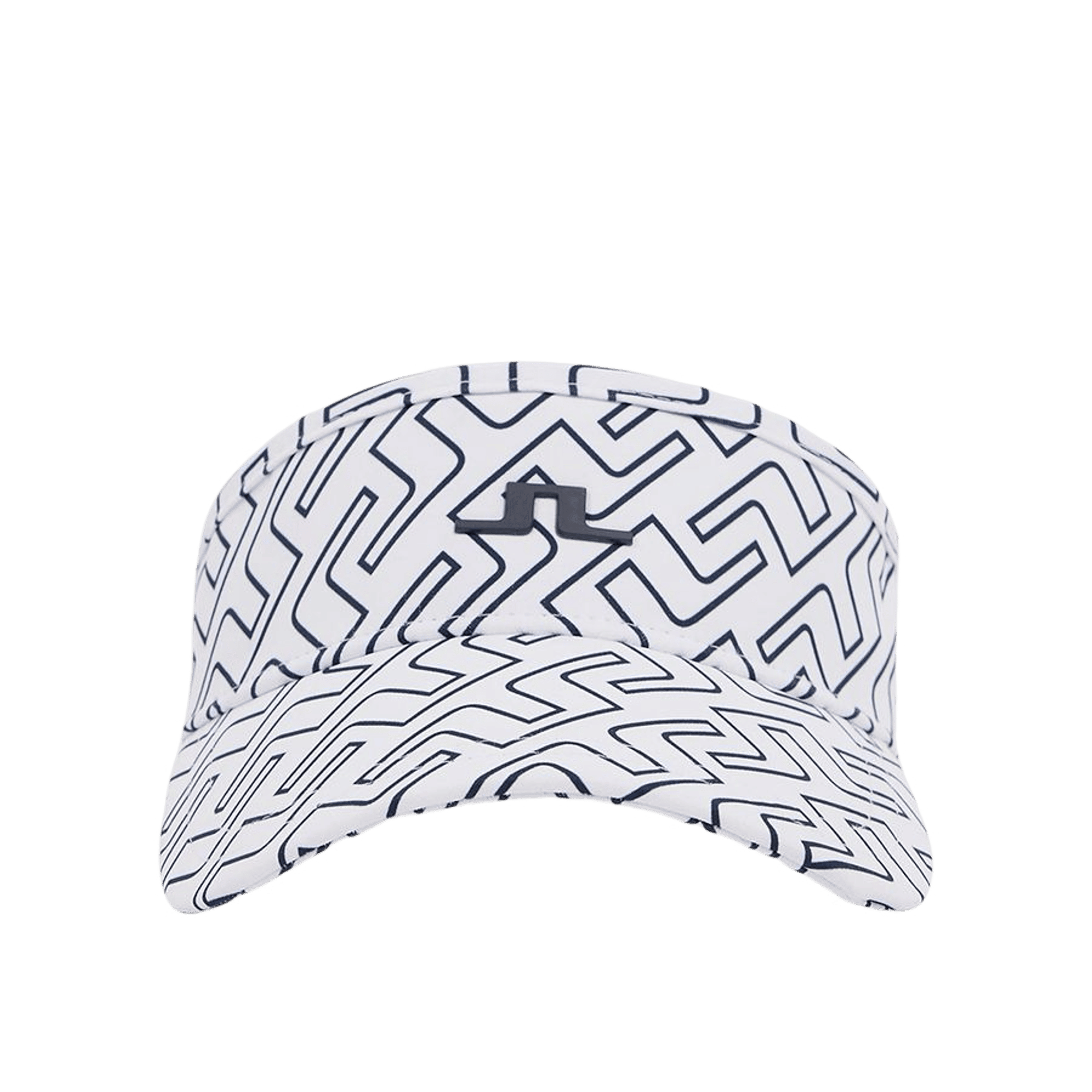 J. Lindeberg Golf Visor Bonnie JL Navy Bridge Monogram Damen