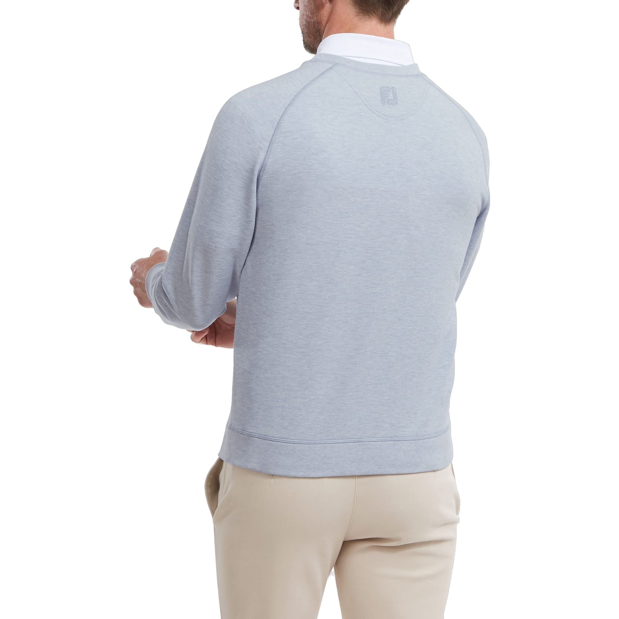 Footjoy Sweater Drirelease French Terry Crew Neck Sweater Herren