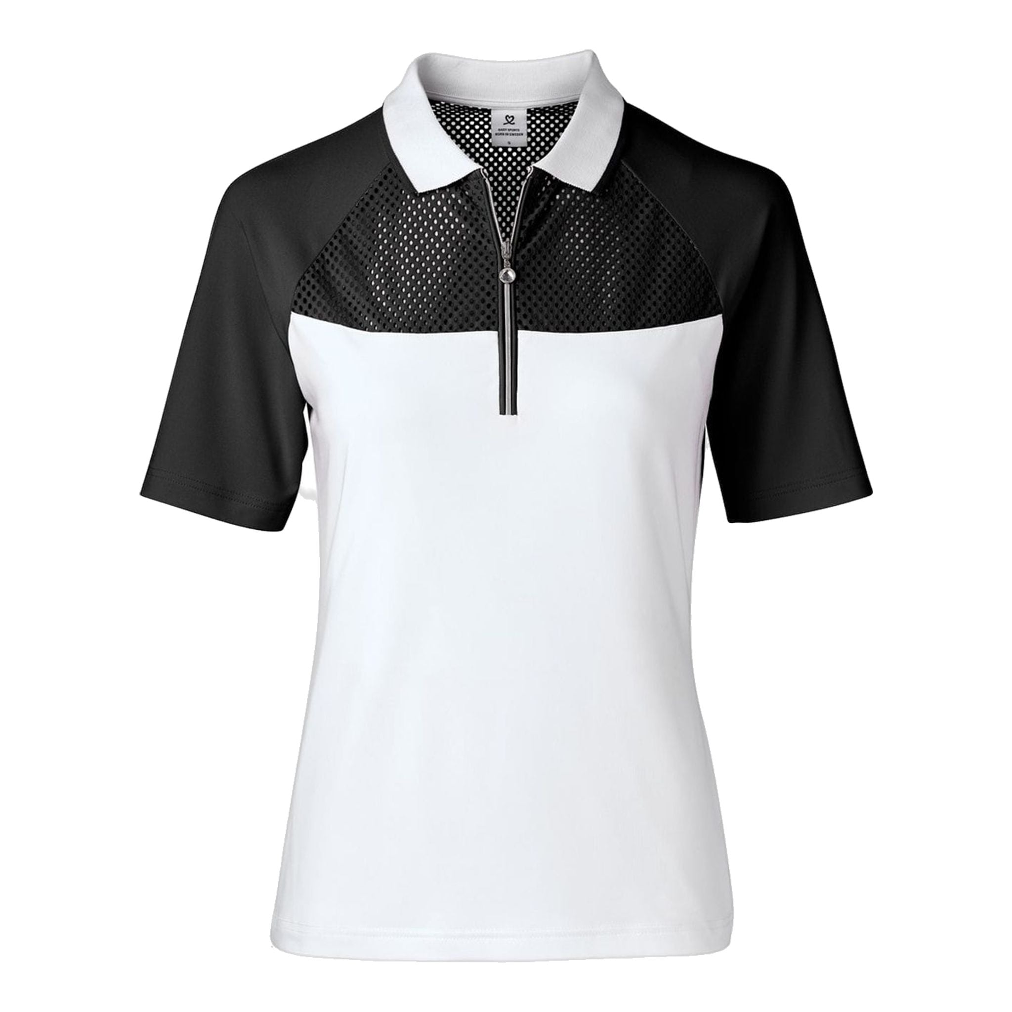 Daily Sports Domia 1/2-Arm Damen Polo Schwarz Damen