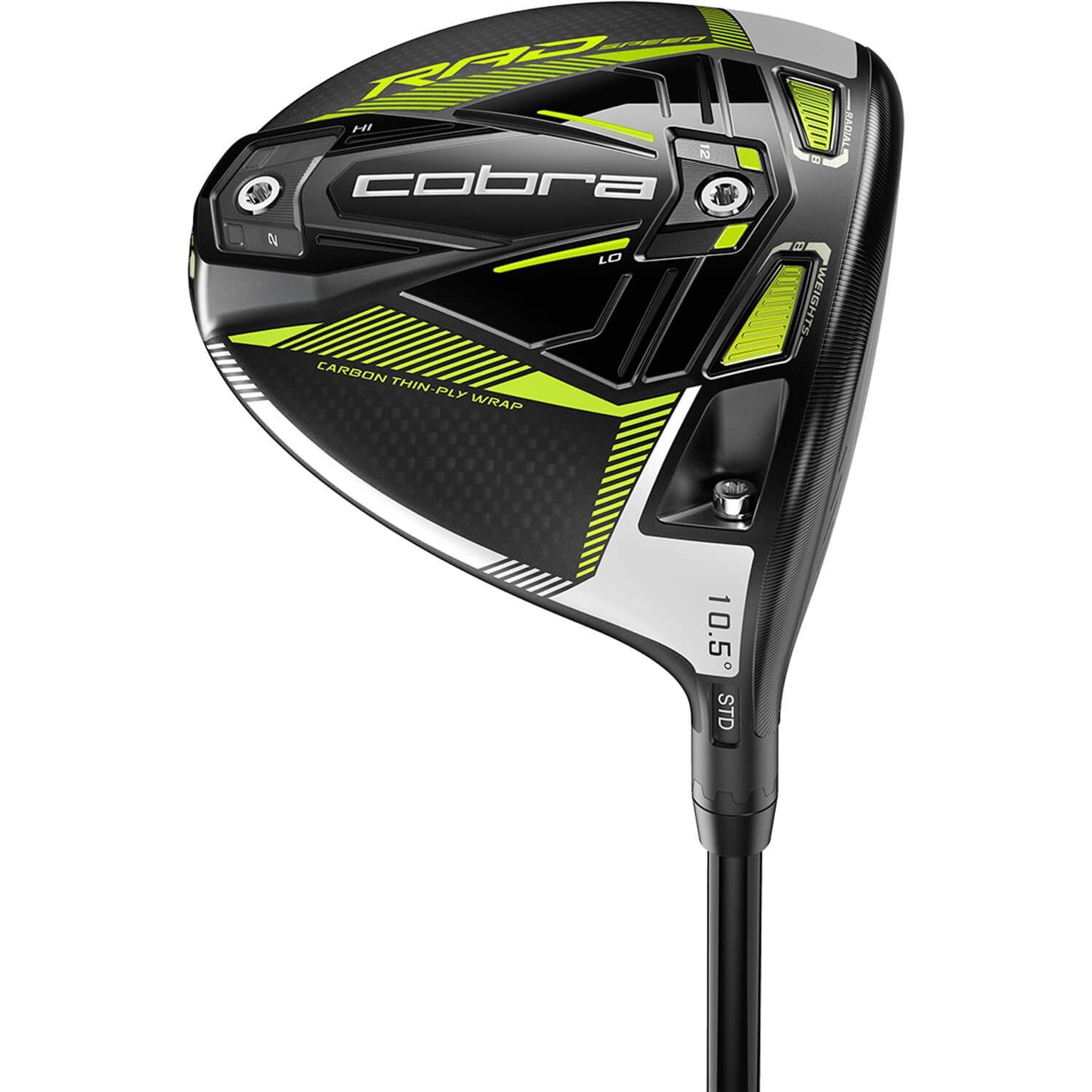 Cobra RadSpeed Black/Yellow HE RH 9.0 S Herren