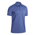 Callaway M Heathered Jacquard SS Polo Peacoat Heather Herren