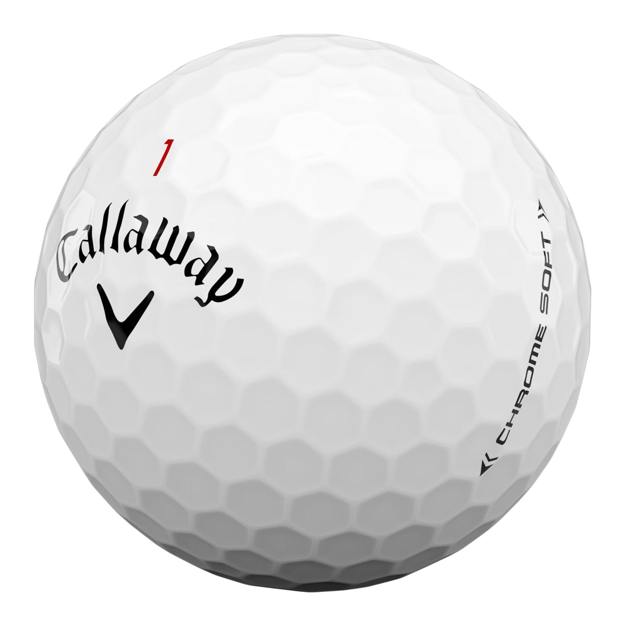 Callaway Chrome Soft (20) [12Bälle] Weiß