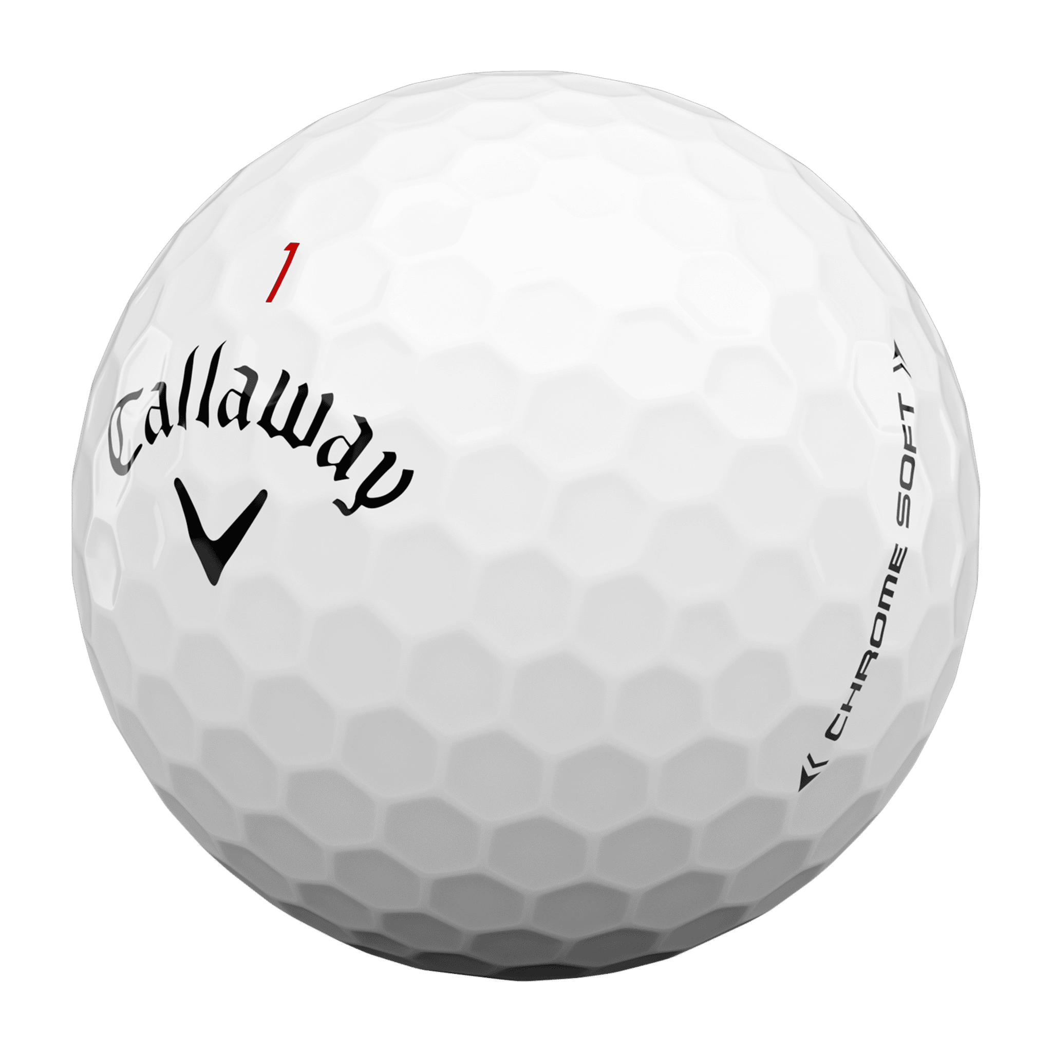 Callaway Chrome Soft (20) [12Bälle] Weiß
