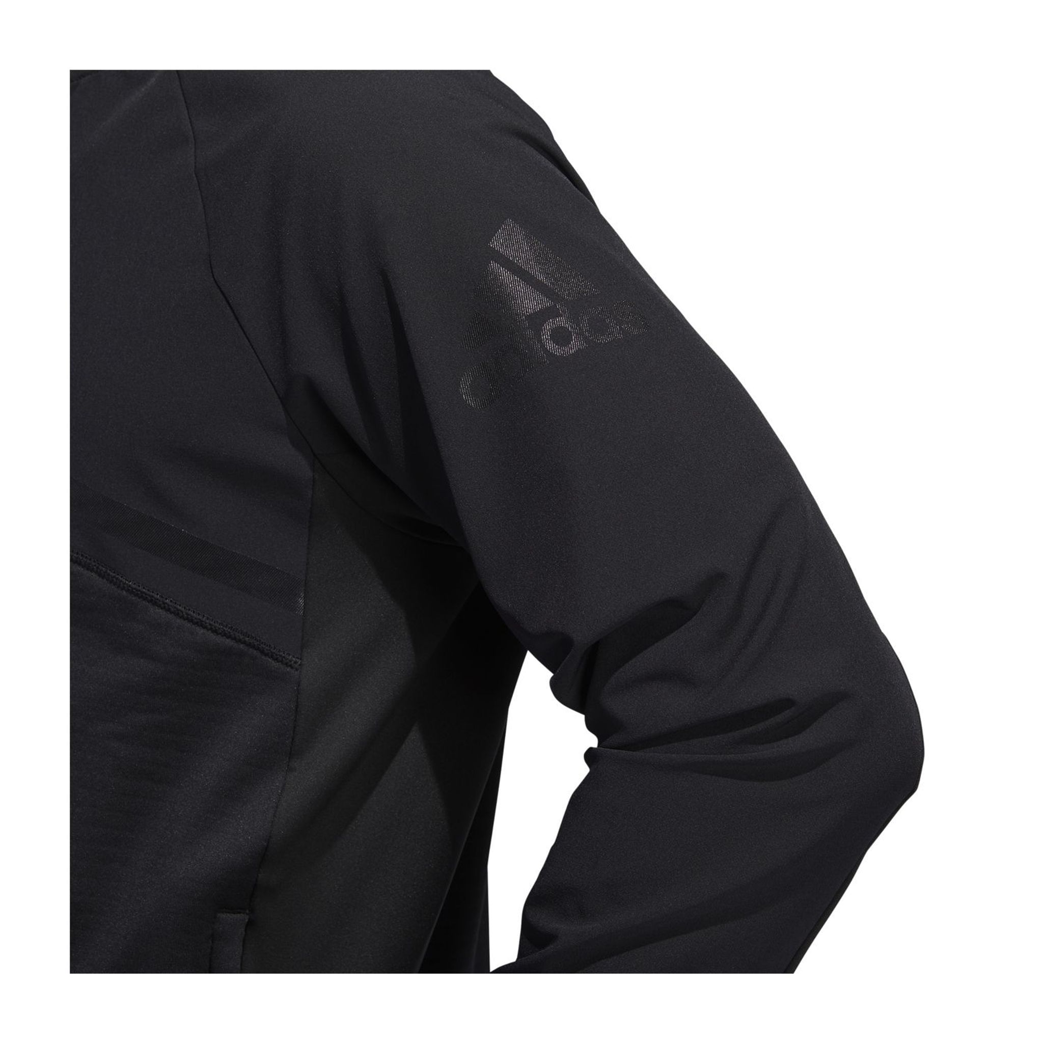 Adidas Jacke Hybrid Full Zip Schwarz Herren