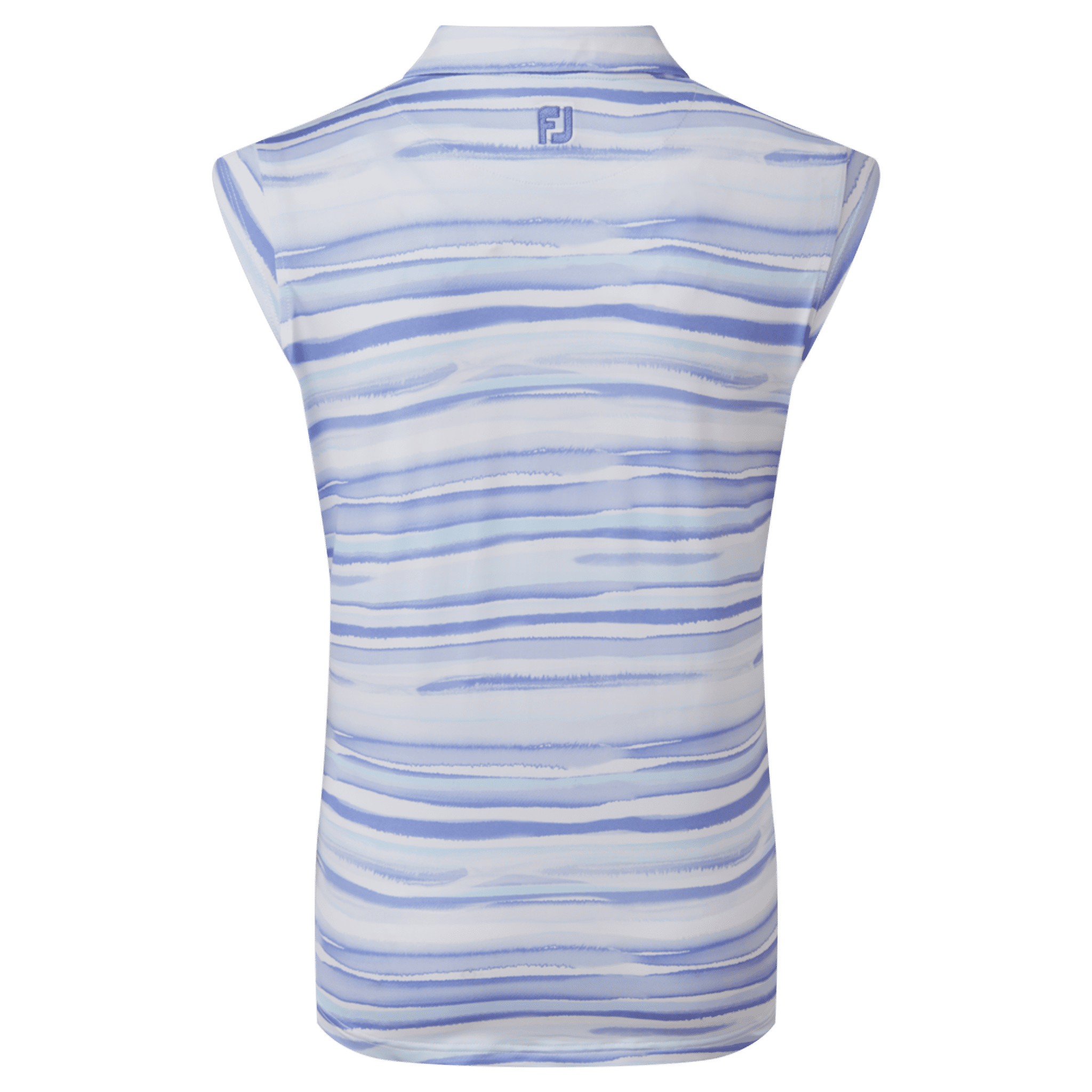 Footjoy Polo Cap Sleeve Watercolour Print Lisle Damskie