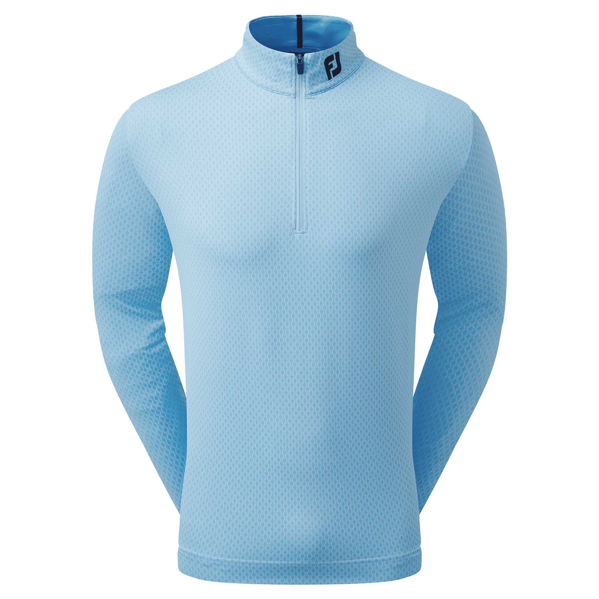 Footjoy Tonal Print Knit Chill-Out Pullover Męski