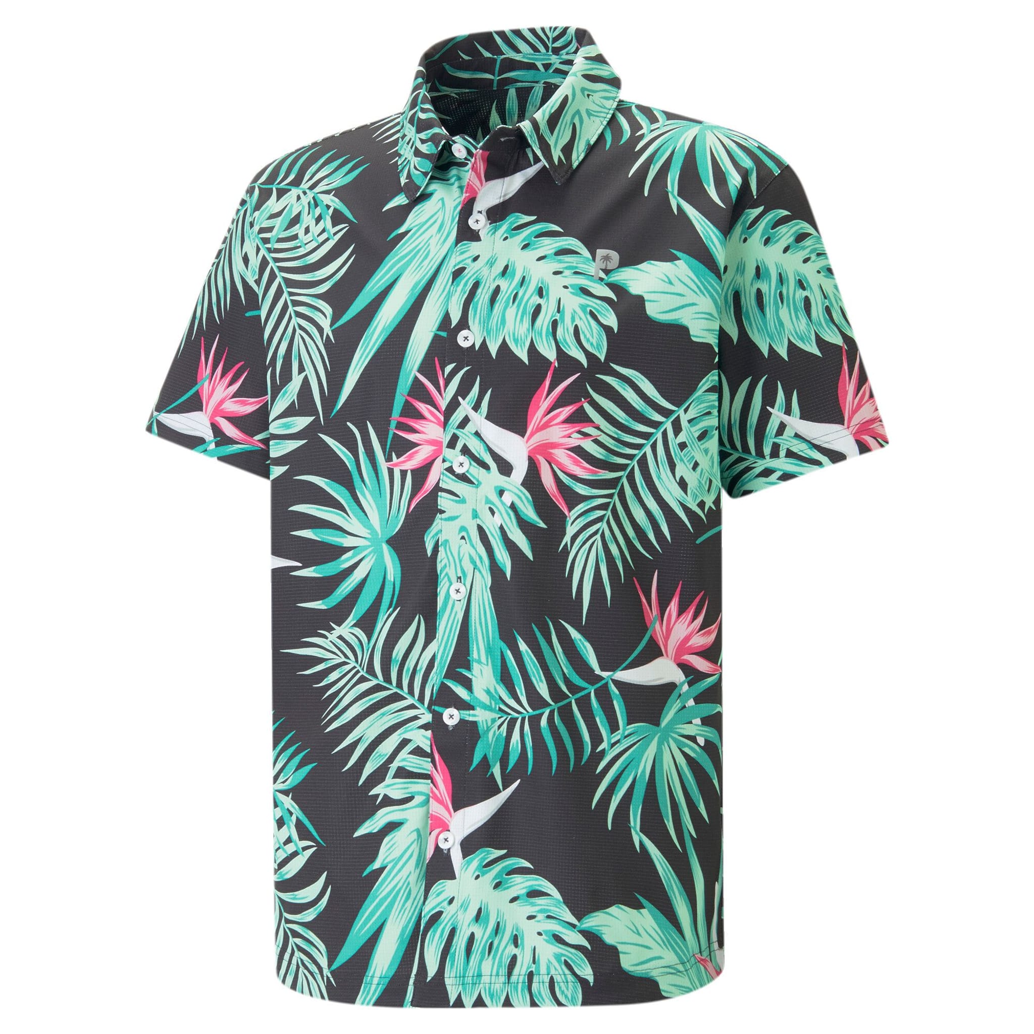Puma Ptc Paradise Button Down Shirt Mężczyźni