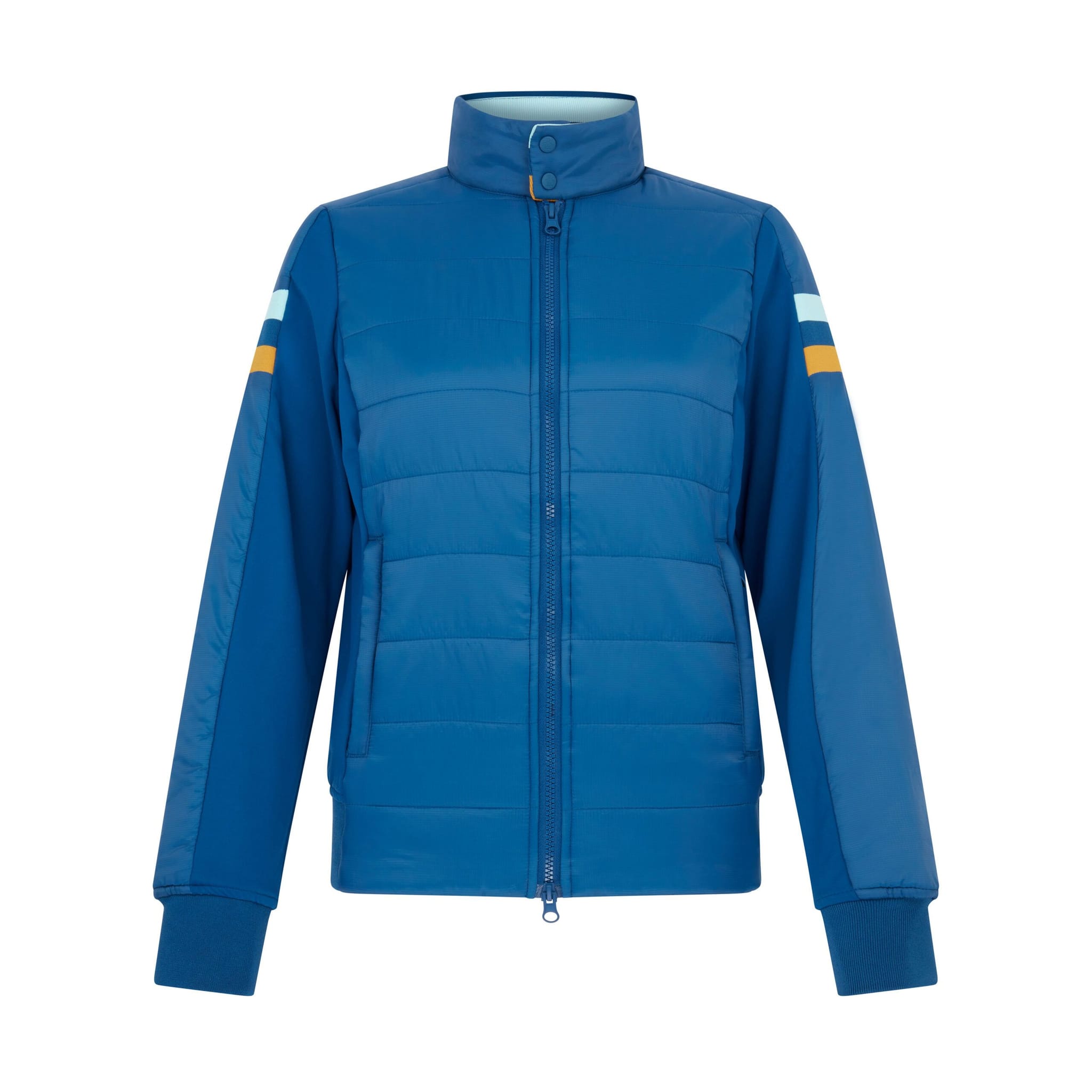 Original Penguin Mixed Media Puffer Golfowa Kurtka Damska
