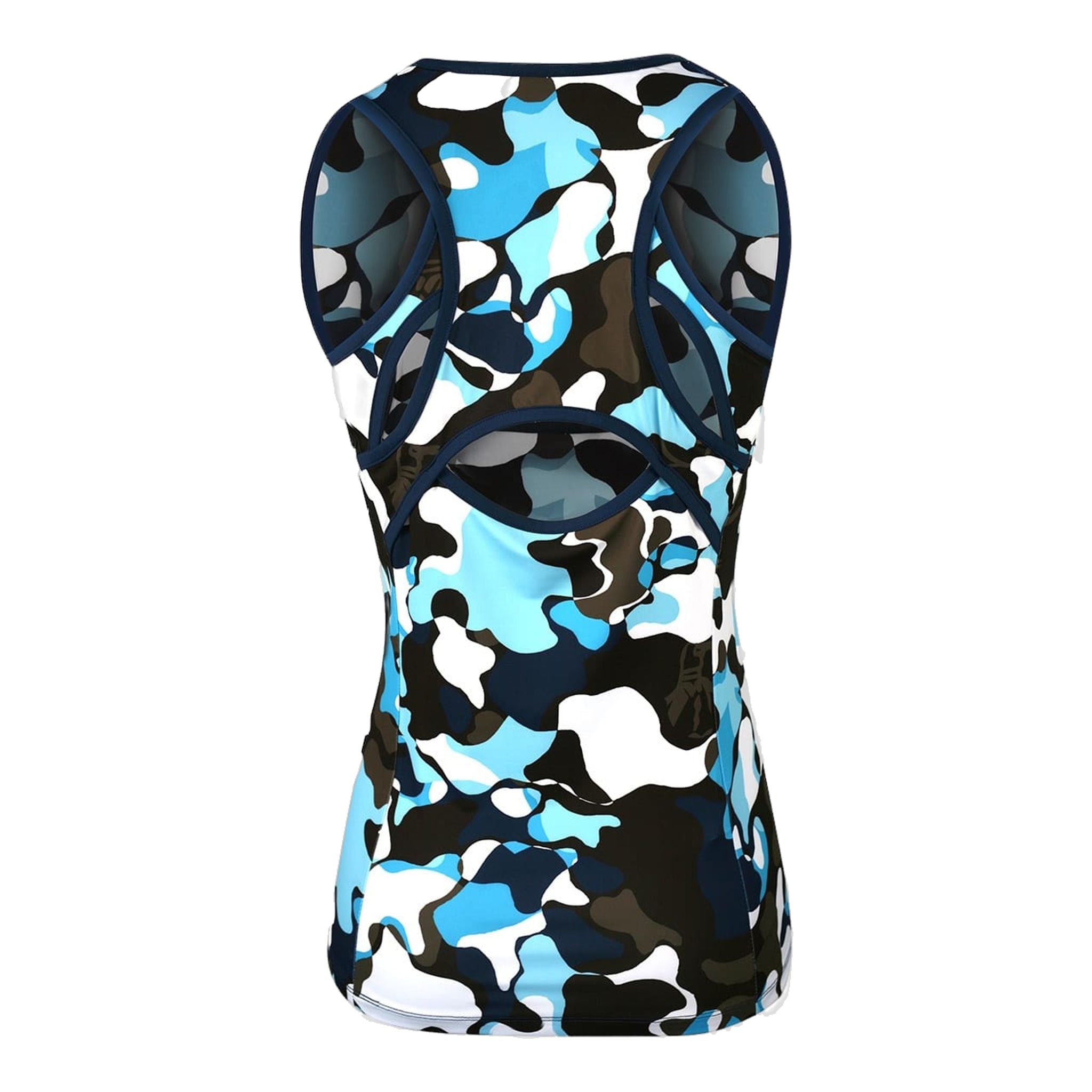 Original Penguin V-Neck Abstract Print Top Damen