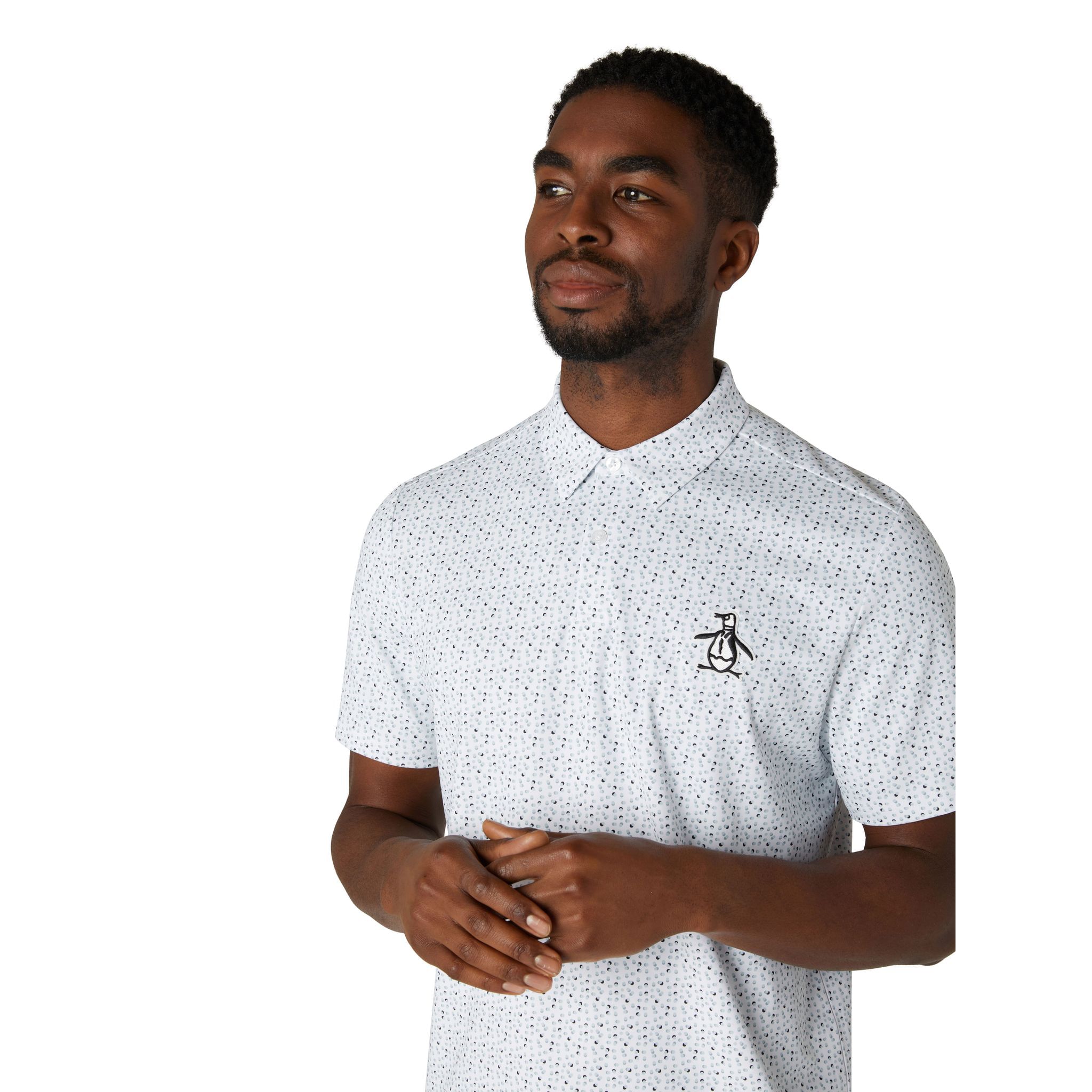 Original Penguin All-Over Golf Ball Polo Męskie
