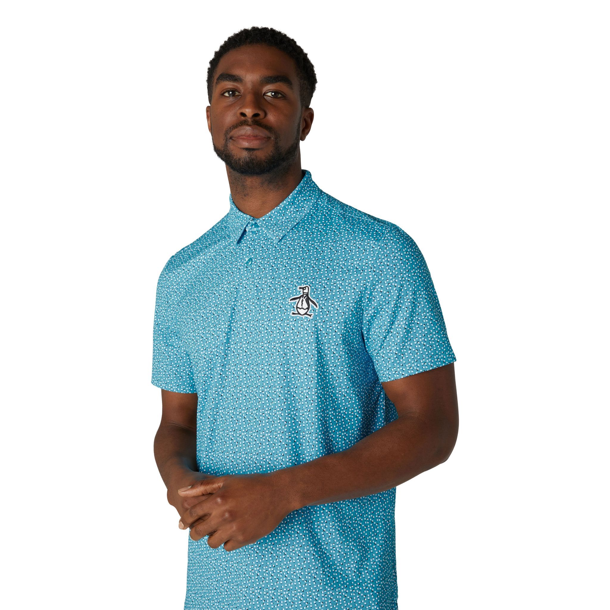 Original Penguin All-Over Golf Ball Polo Męskie