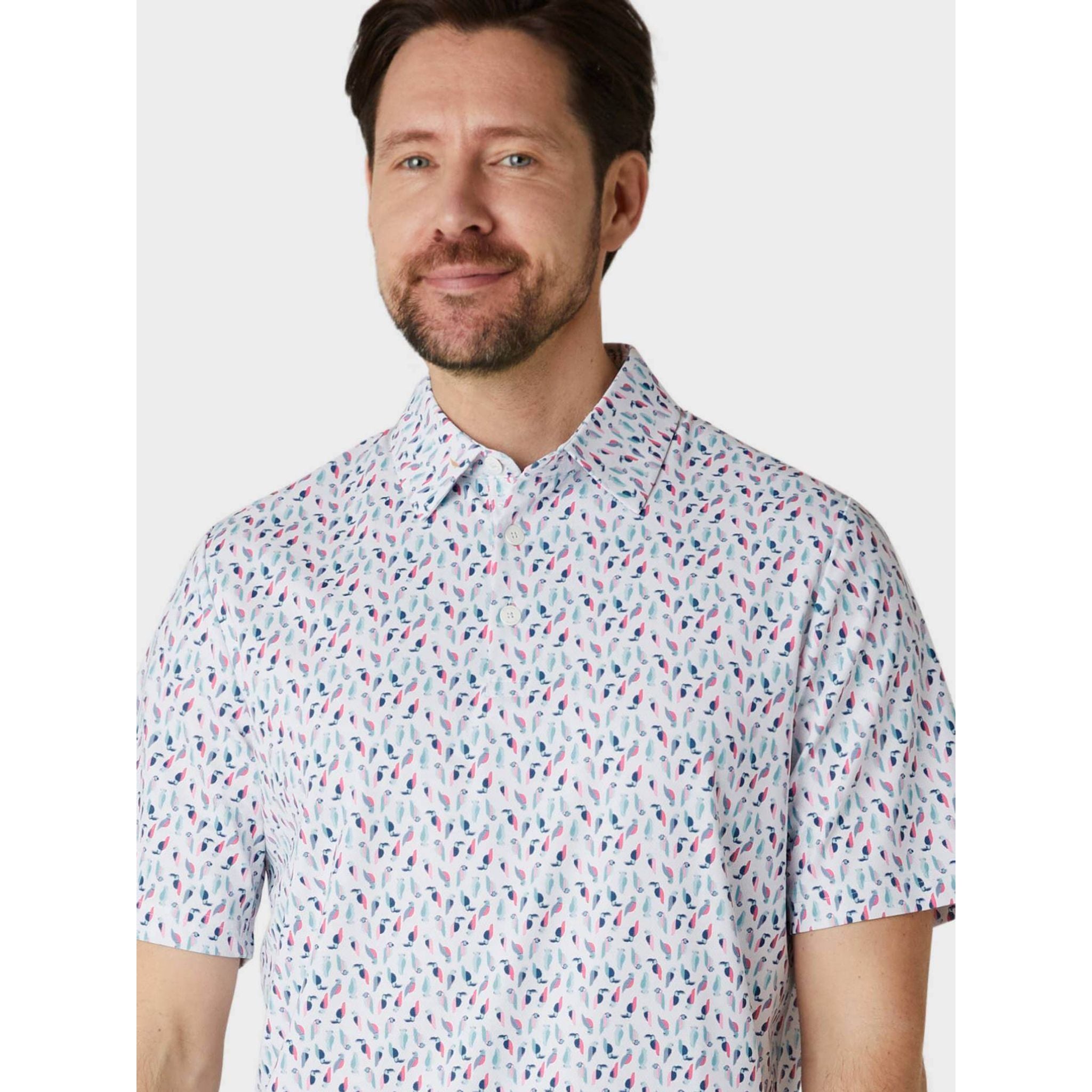 Callaway All Over Bir Polo Herren