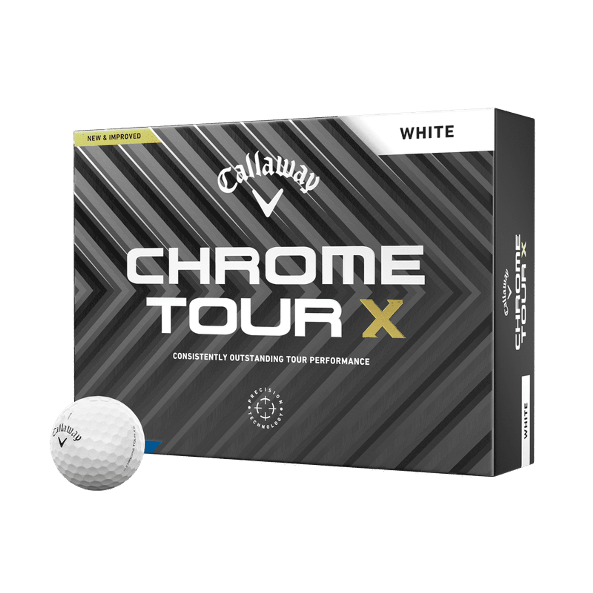 Callaway Chrome Tour X [12 sztuk] Piłki golfowe (2024)