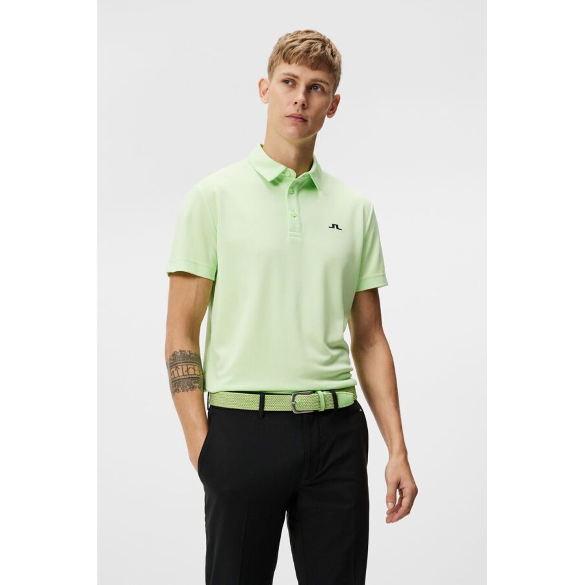 J. Lindeberg Peat Regular Fit Polo Męskie