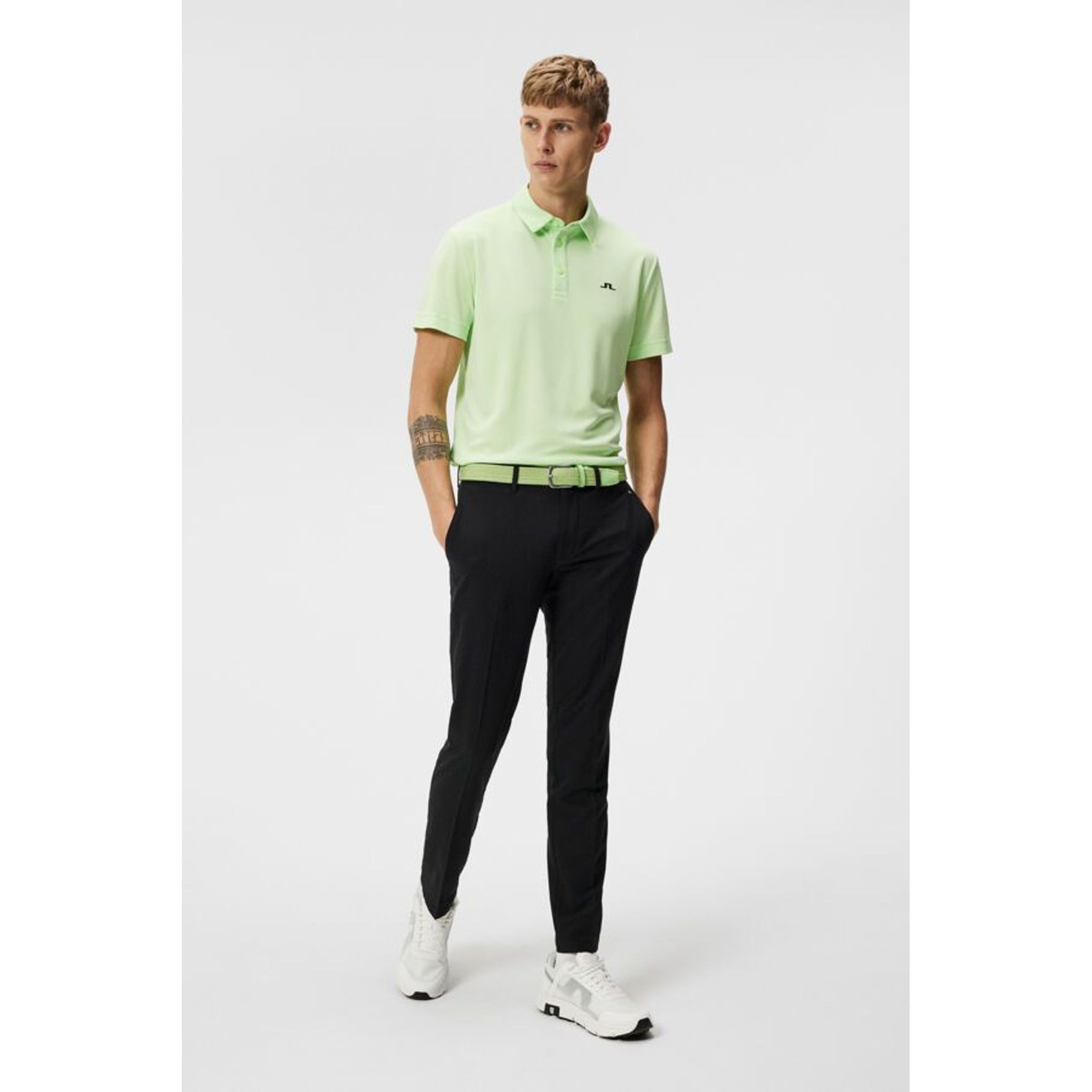 J. Lindeberg Peat Regular Fit Polo Męskie