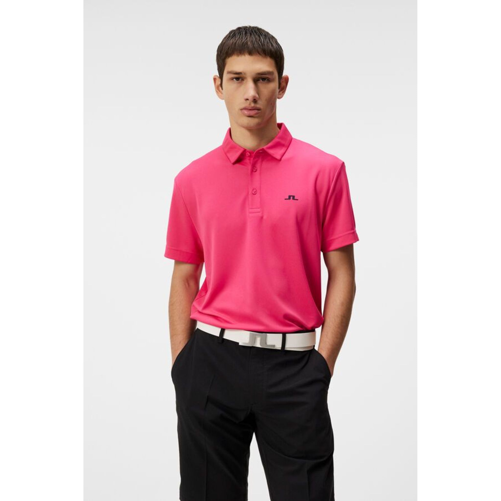 J. Lindeberg Peat Regular Fit Polo Męskie