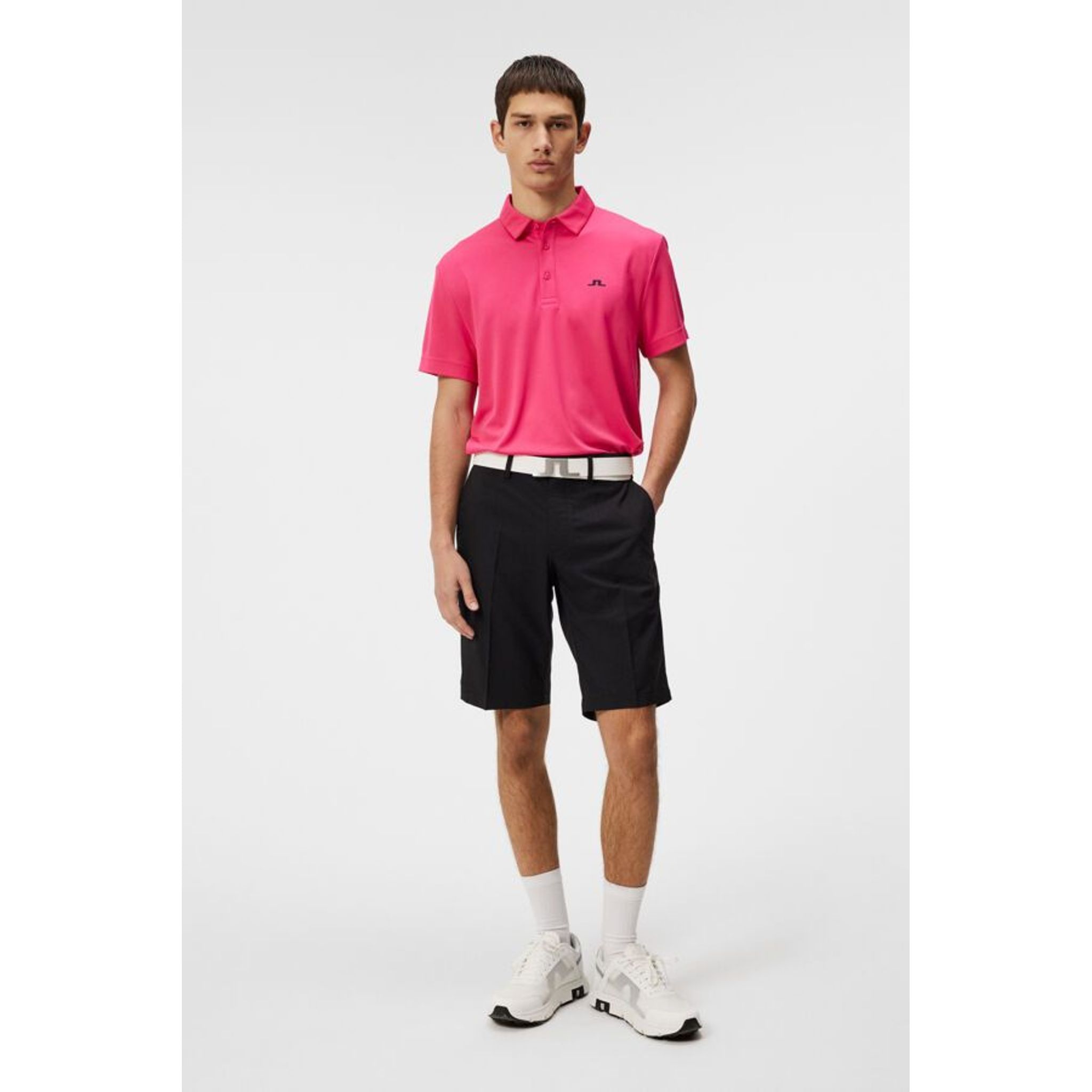 J. Lindeberg Peat Regular Fit Polo Męskie