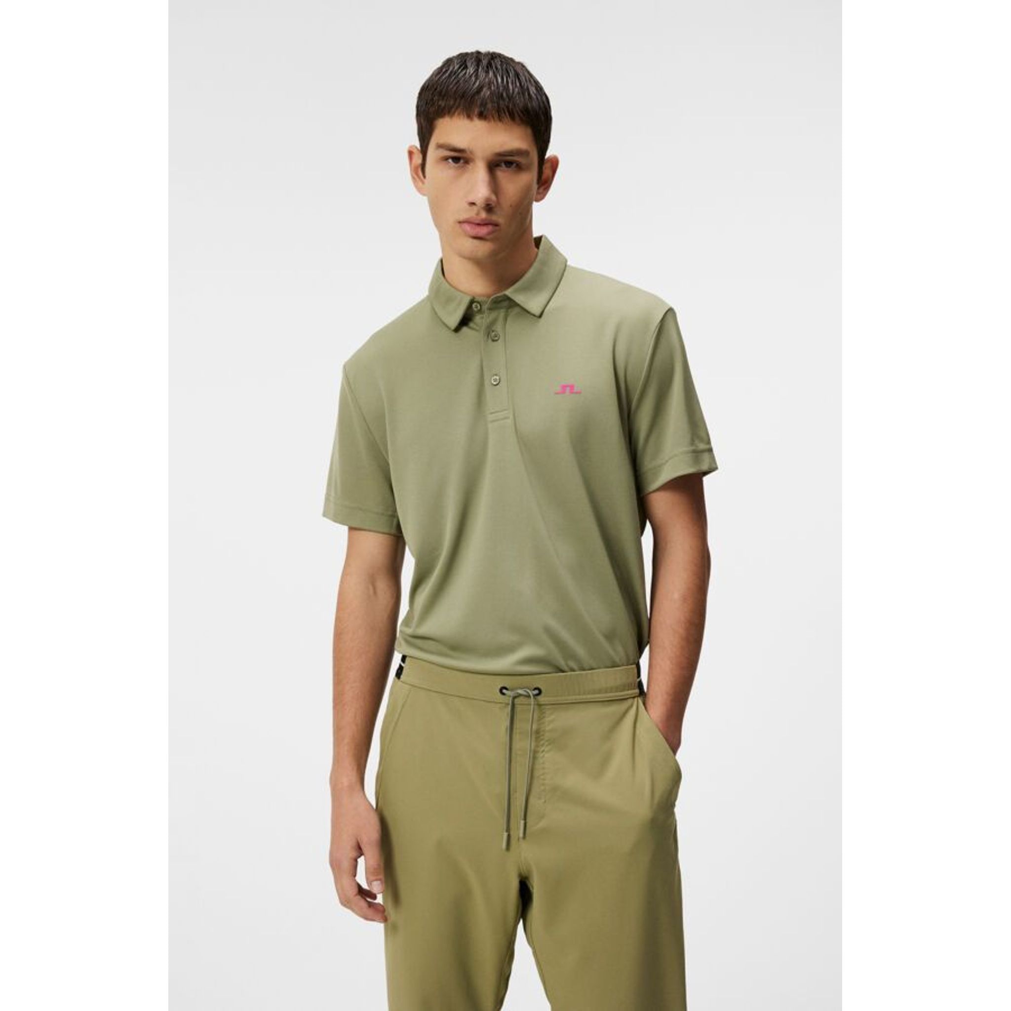 J. Lindeberg Peat Regular Fit Polo Męskie