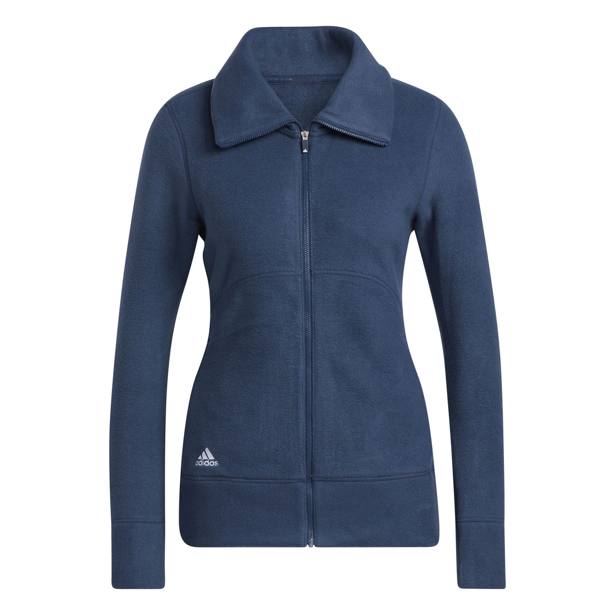 Adidas Full Zip Golf Fleece Kurtka Crew Navy Damska Damska