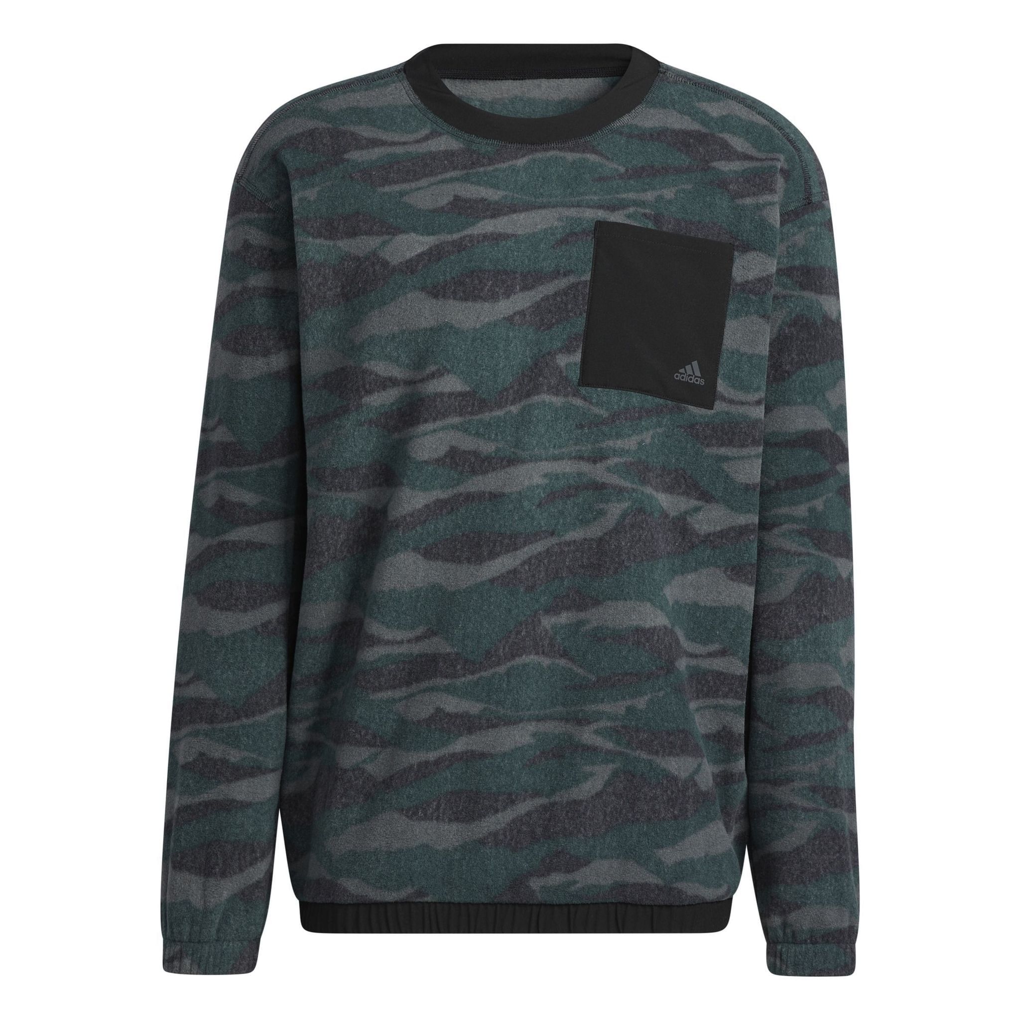 Adidas Txt Print Crew Pullover Męski