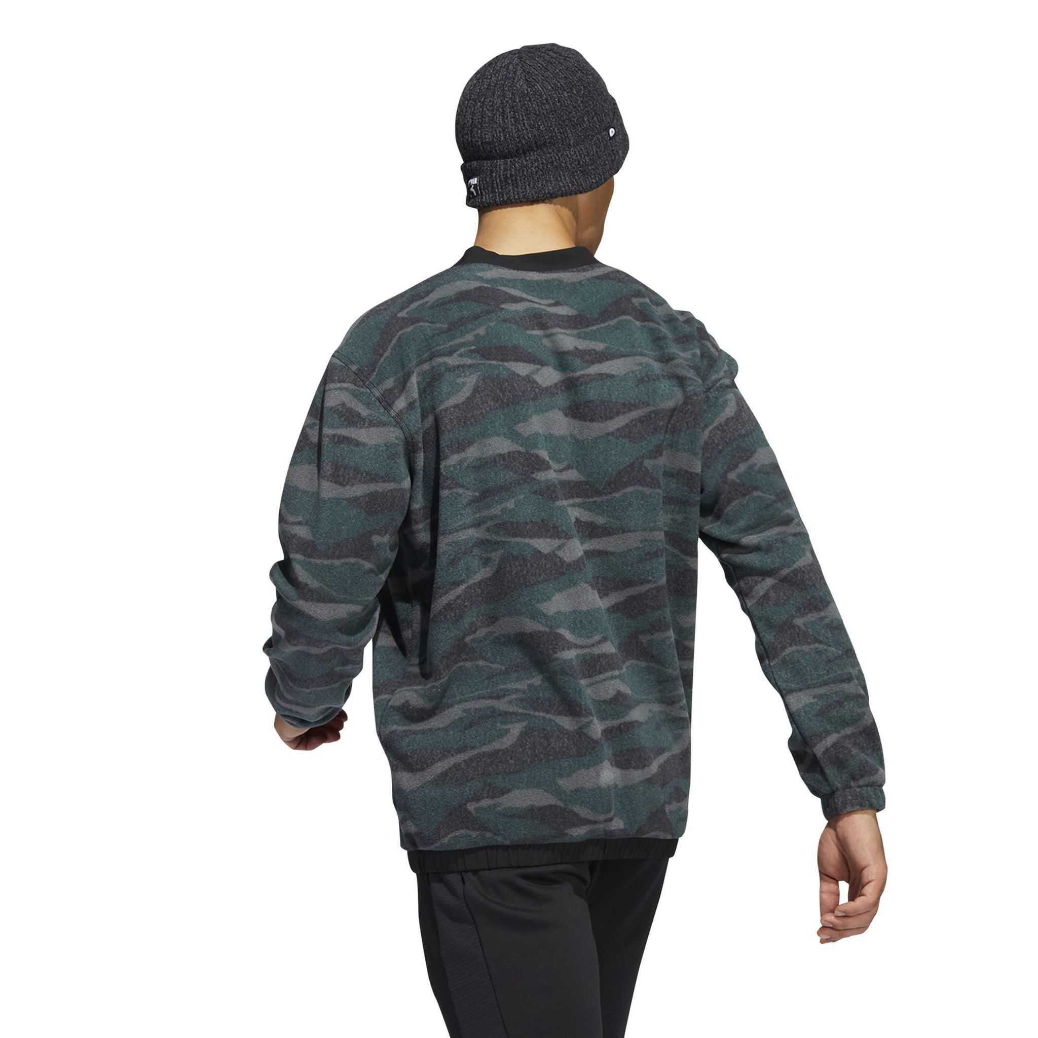 Adidas Txt Print Crew Pullover Męski