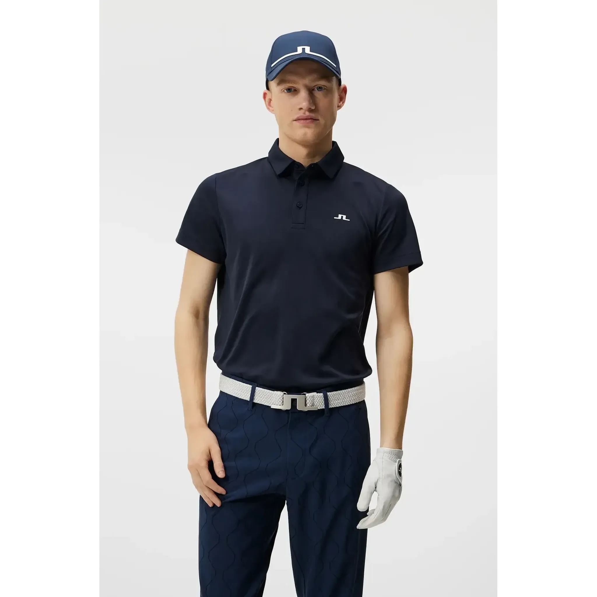 J. Lindeberg Peat Regular Fit Polo Męskie