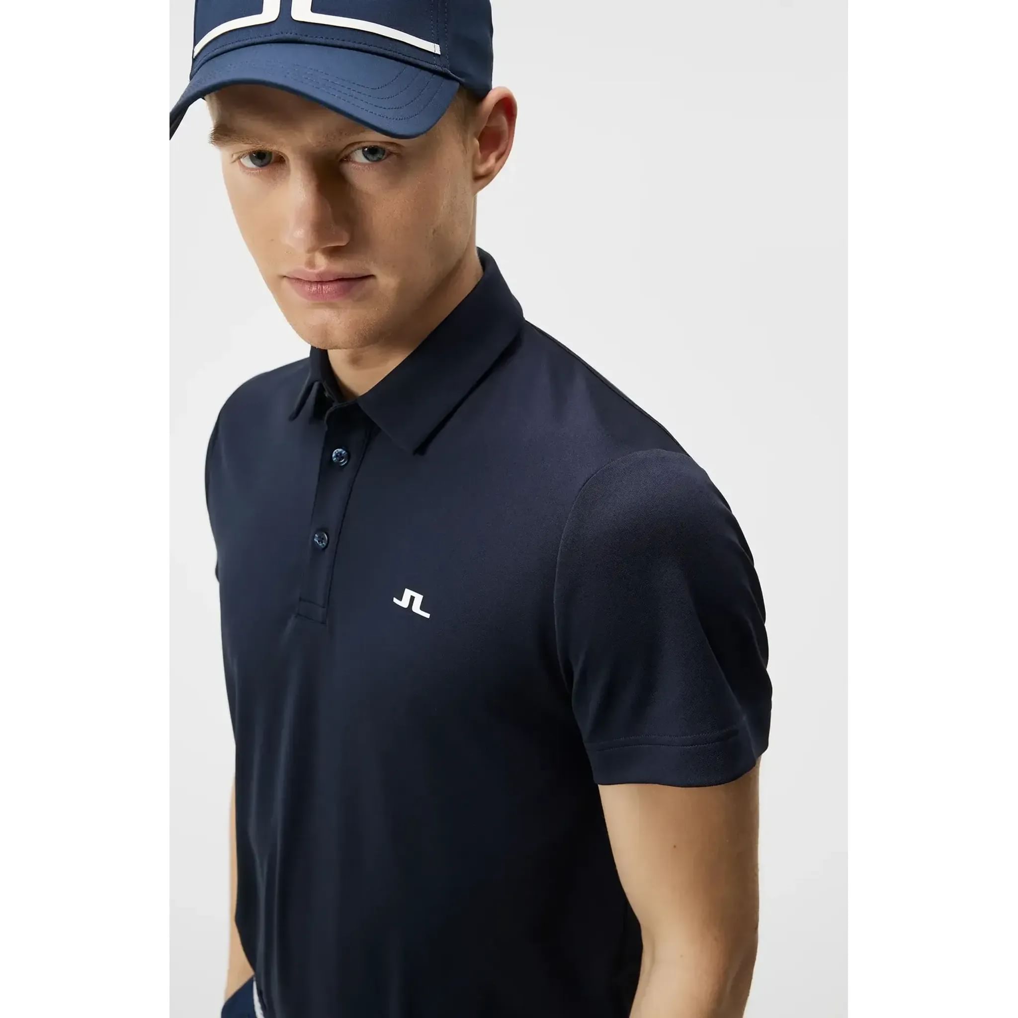 J. Lindeberg Peat Regular Fit Polo Męskie