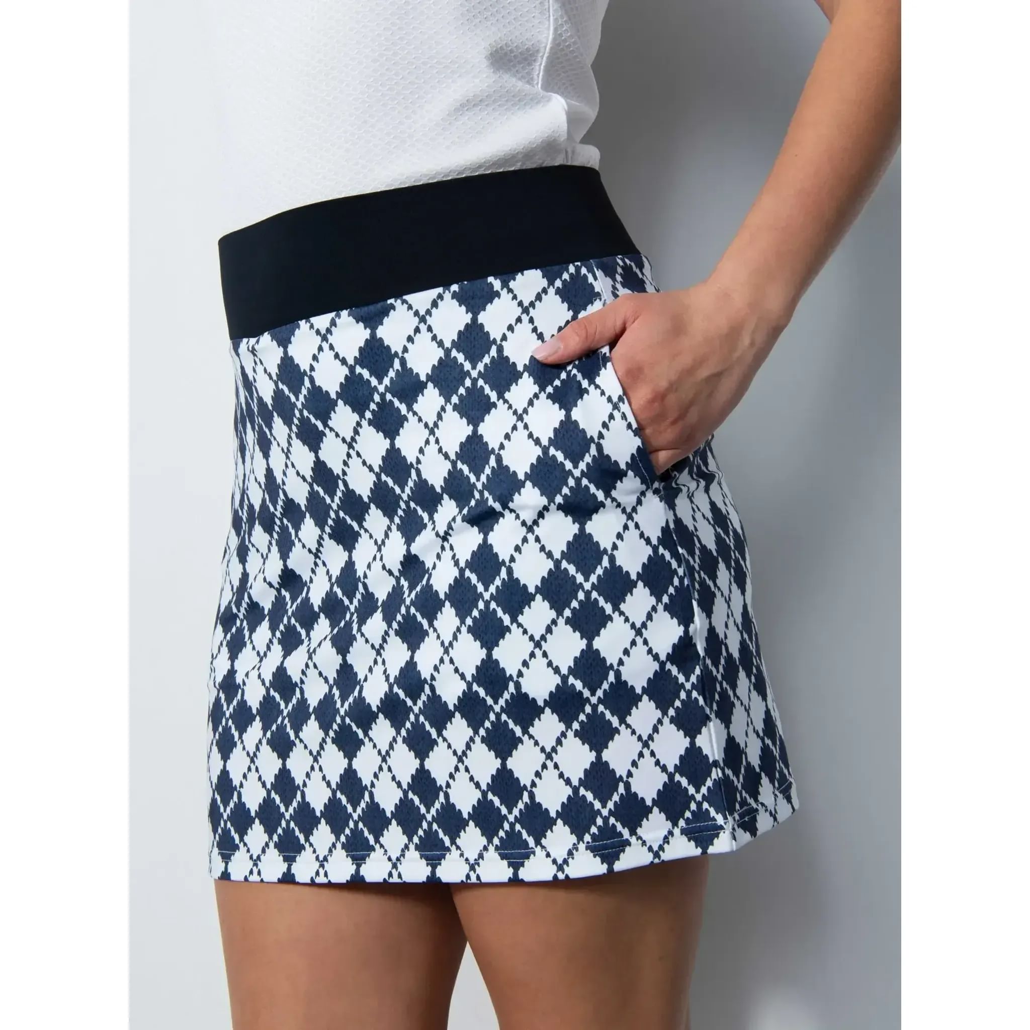 Daily Sports Abruzzo Argyle Spódniczka Sportowa Damska