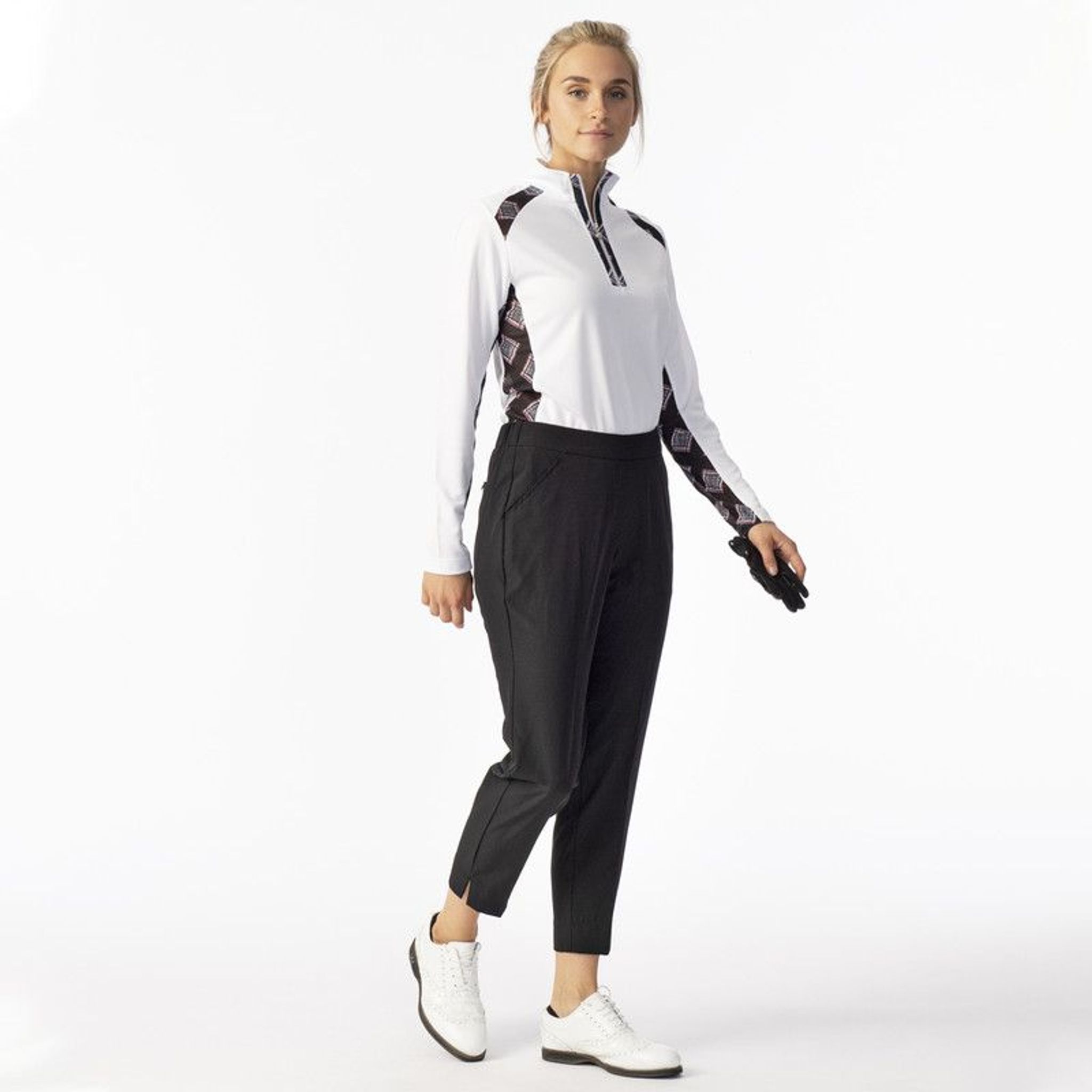 Codzienne Spodnie Golfowe Damskie Sports Sense High Water