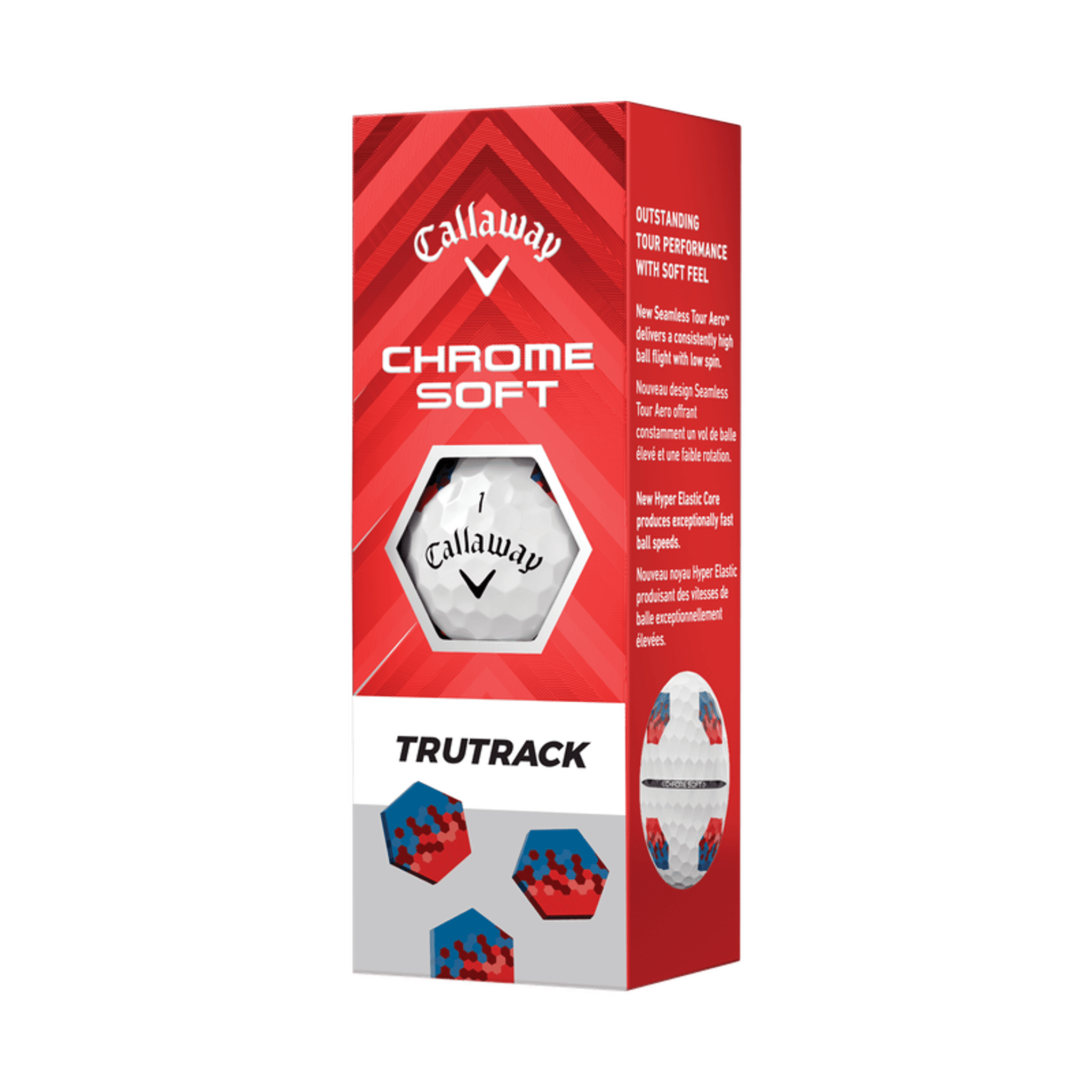 Callaway Chrome Soft TruTrack Piłki golfowe (2024)
