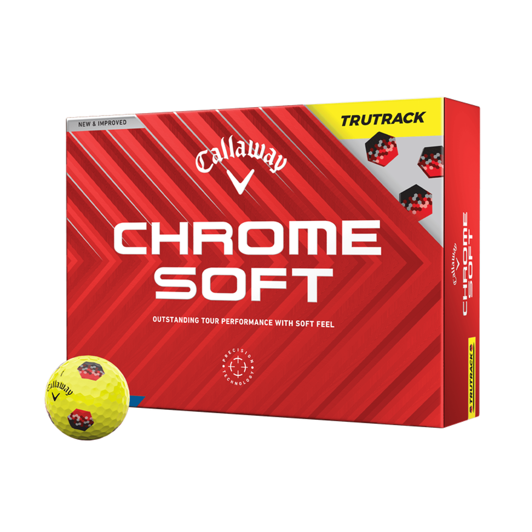 Callaway Chrome Soft TruTrack Piłki golfowe (2024)