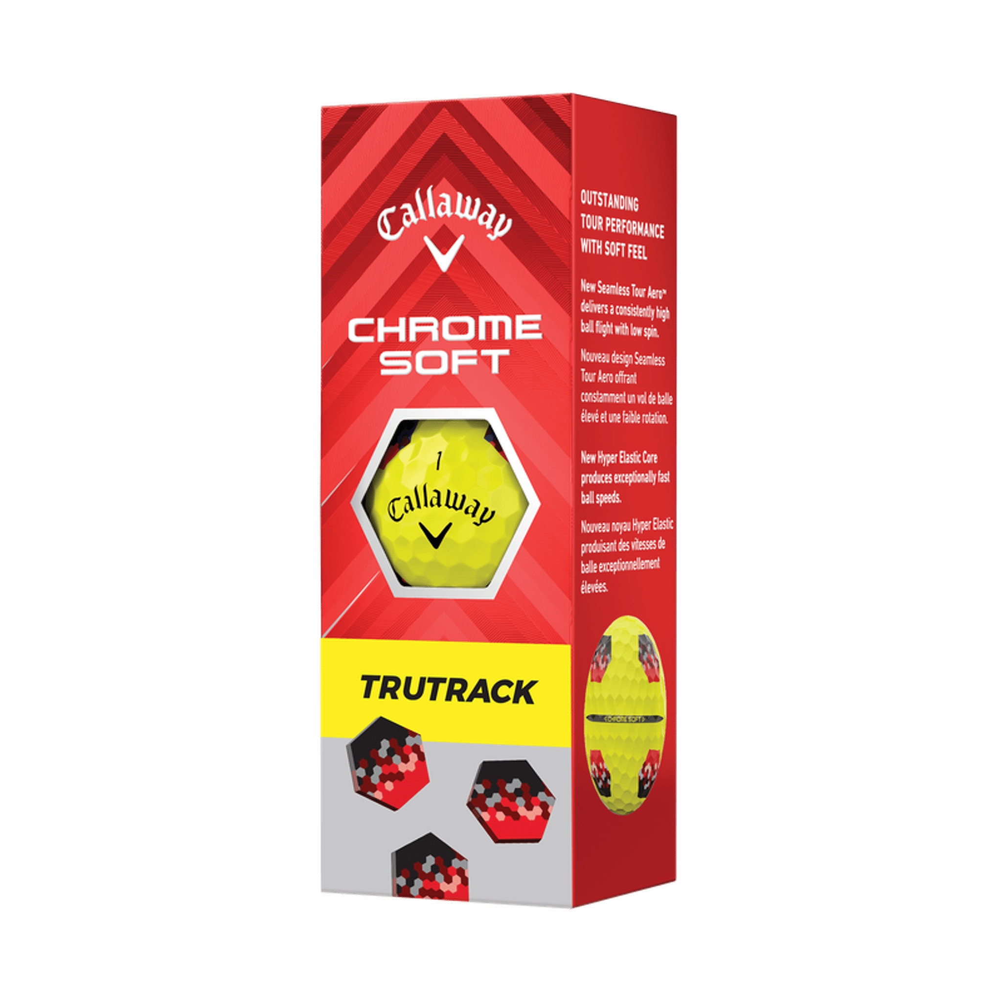 Callaway Chrome Soft TruTrack Golfowe Piłki (2024)