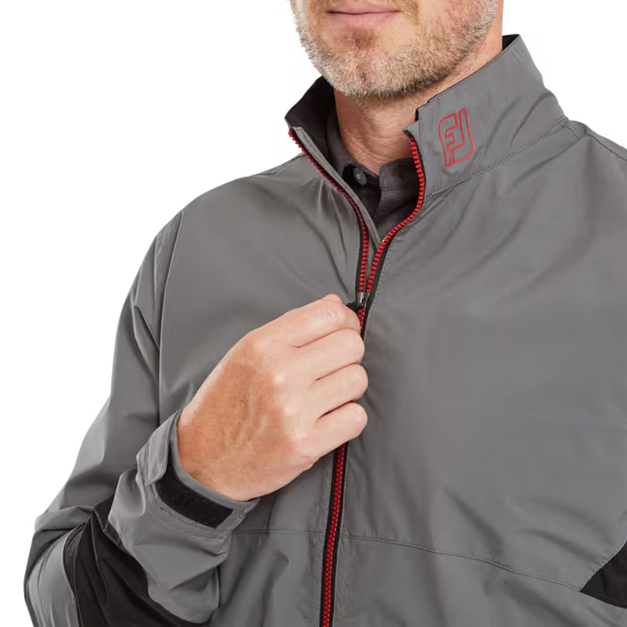 Footjoy HydroLite X Kurtka przeciwdeszczowa HE / Czarna / XXXL Męska