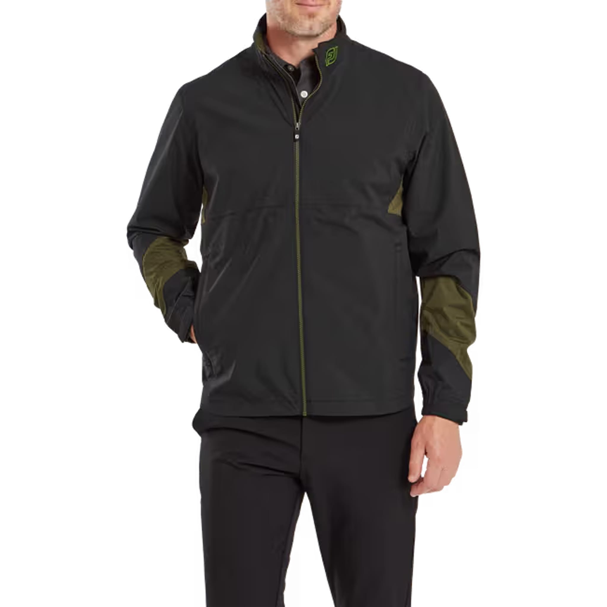 Footjoy HydroLite X Kurtka przeciwdeszczowa HE / Czarna / XXXL Męska