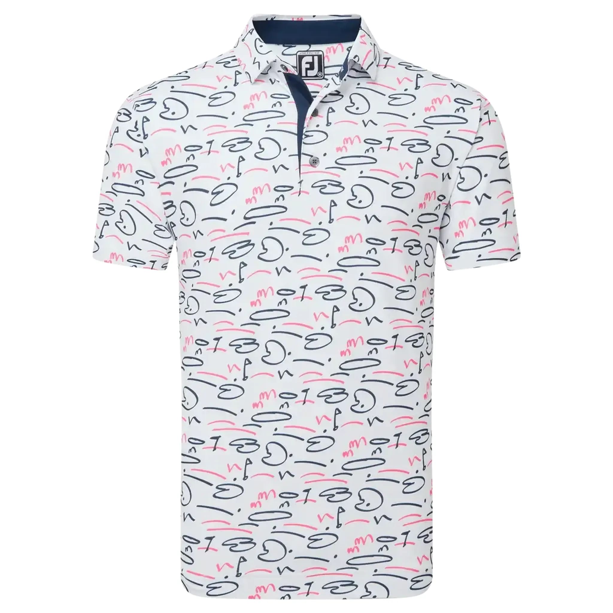 Footjoy Course Doodle Koszulka polo męska