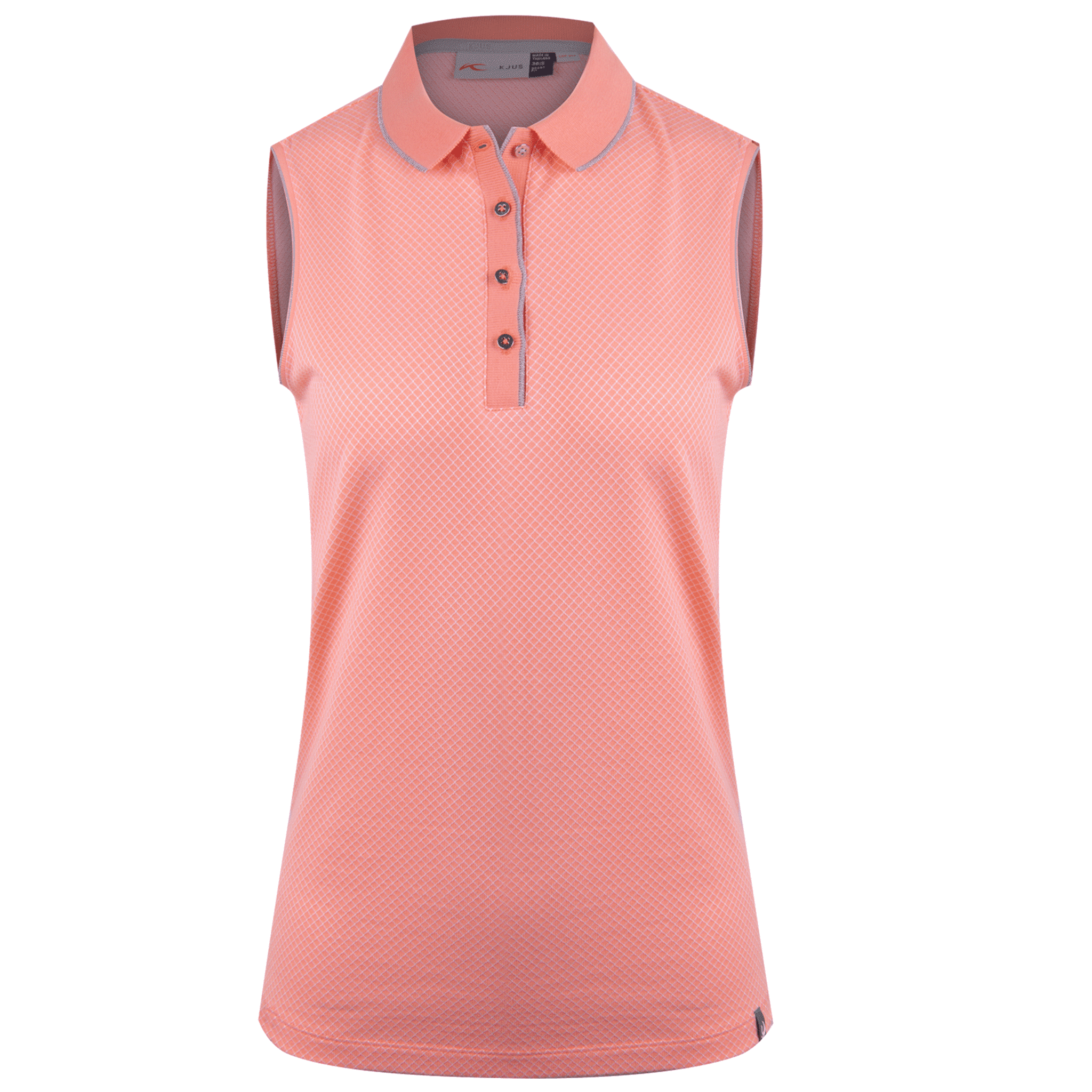 Kjus Ella Structure Poloshirt bez rękawów Damskie