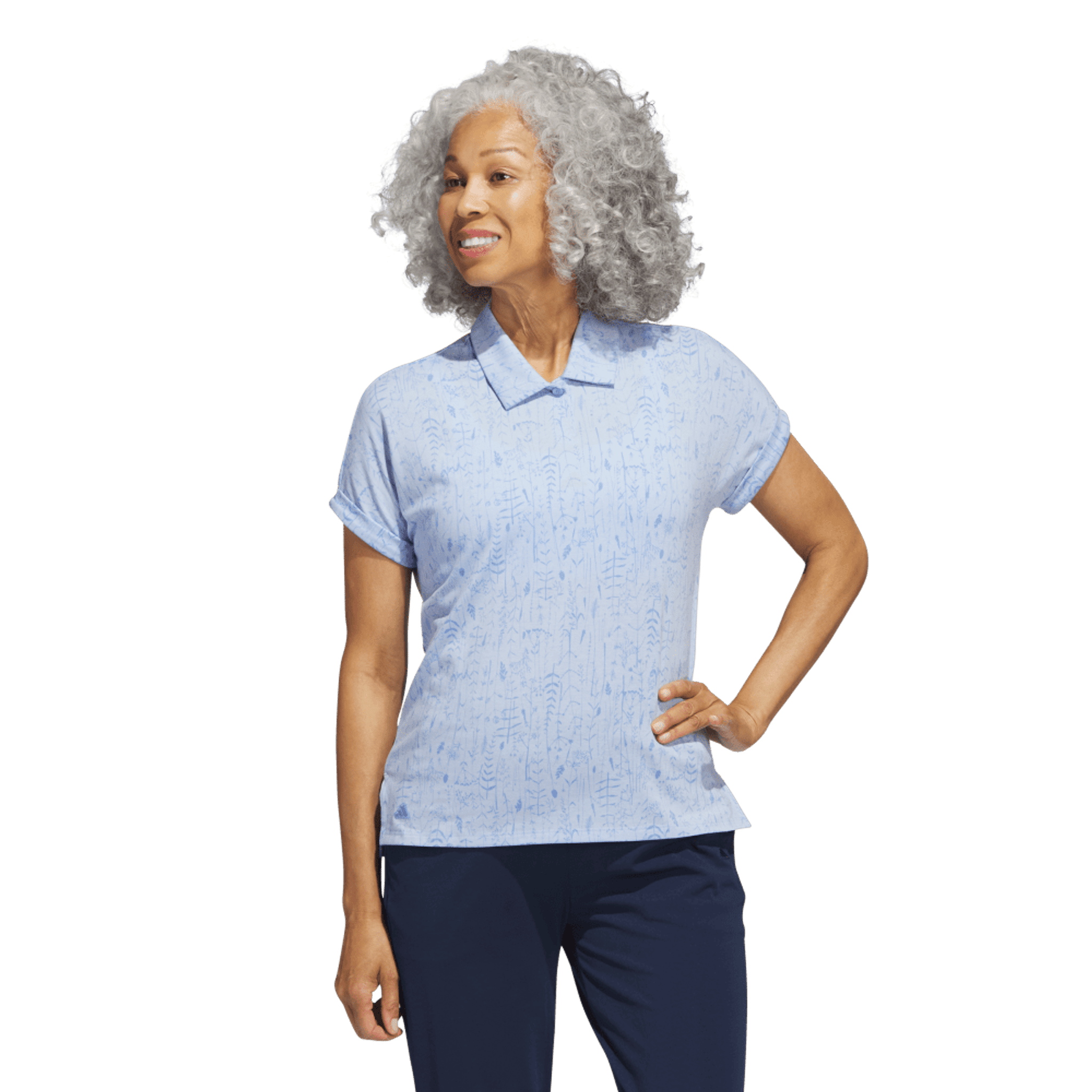 Adidas Go-To Print Koszulka Polo Damska