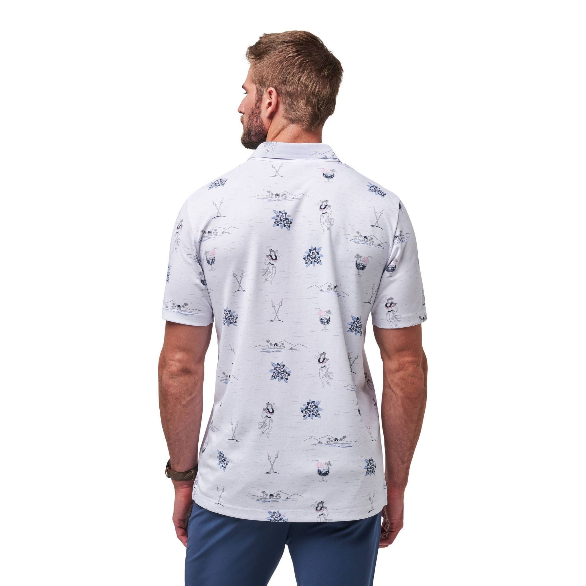 Travis Mathew Island Paradise Koszulka polo męska
