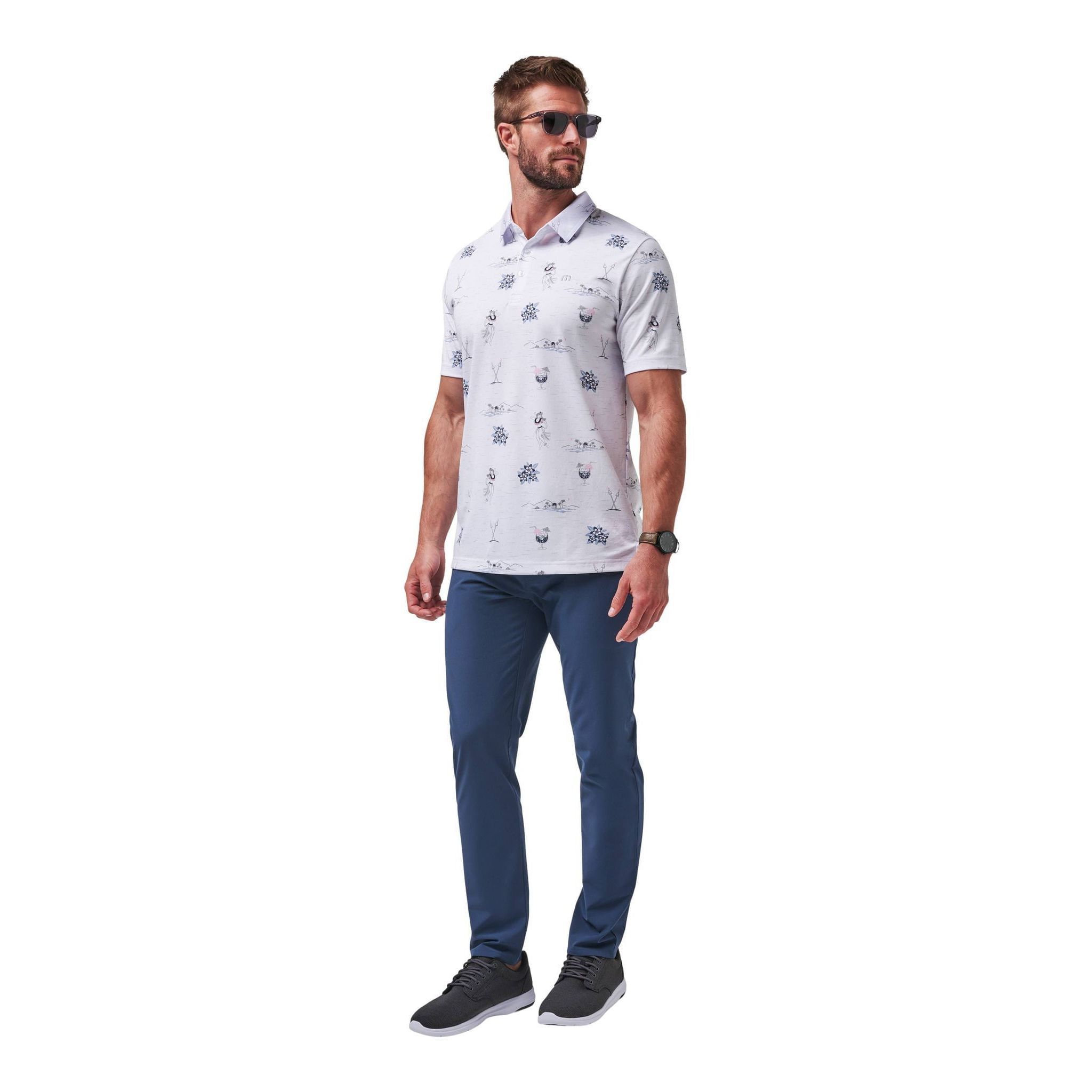 Travis Mathew Island Paradise Koszulka polo męska