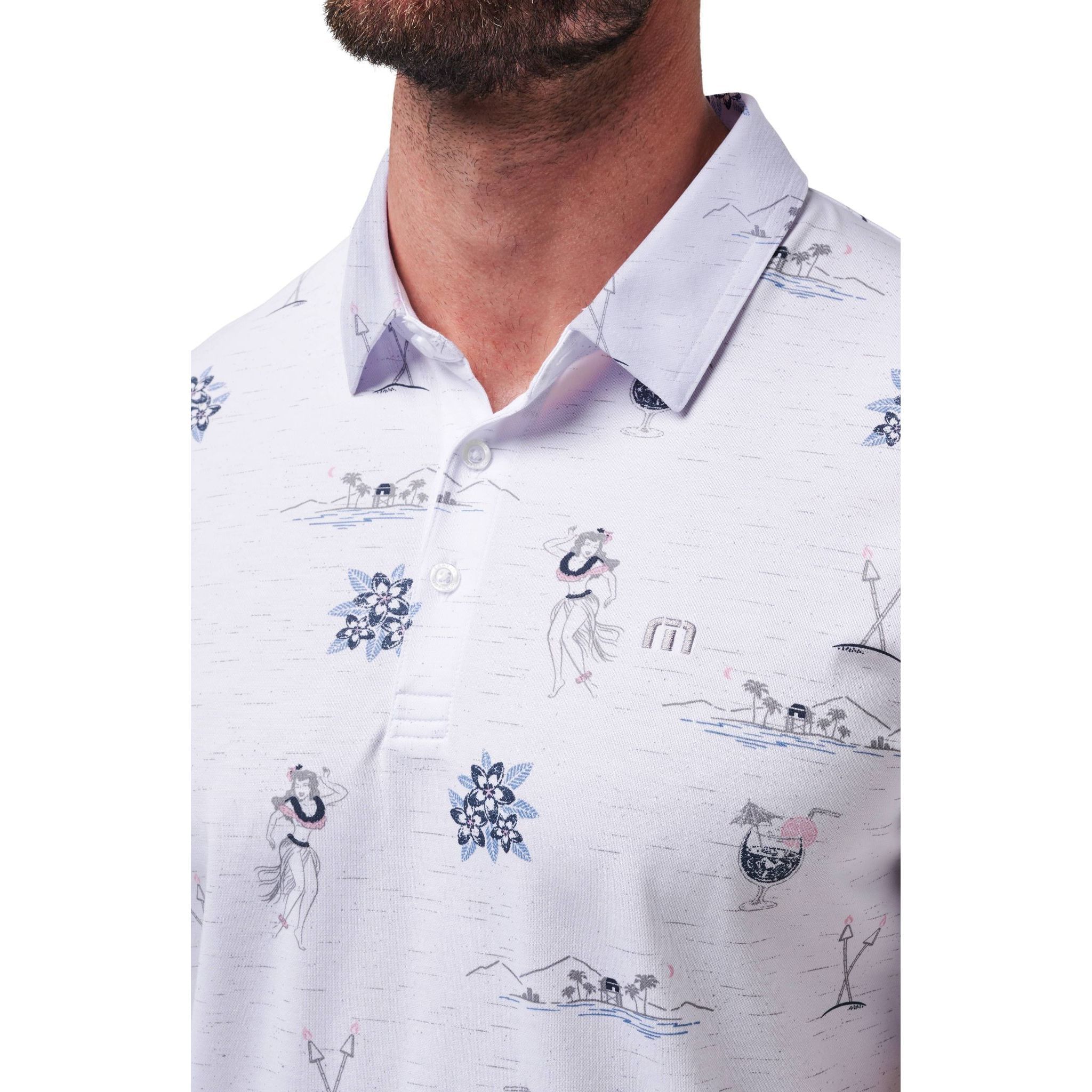 Travis Mathew Island Paradise Koszulka polo męska